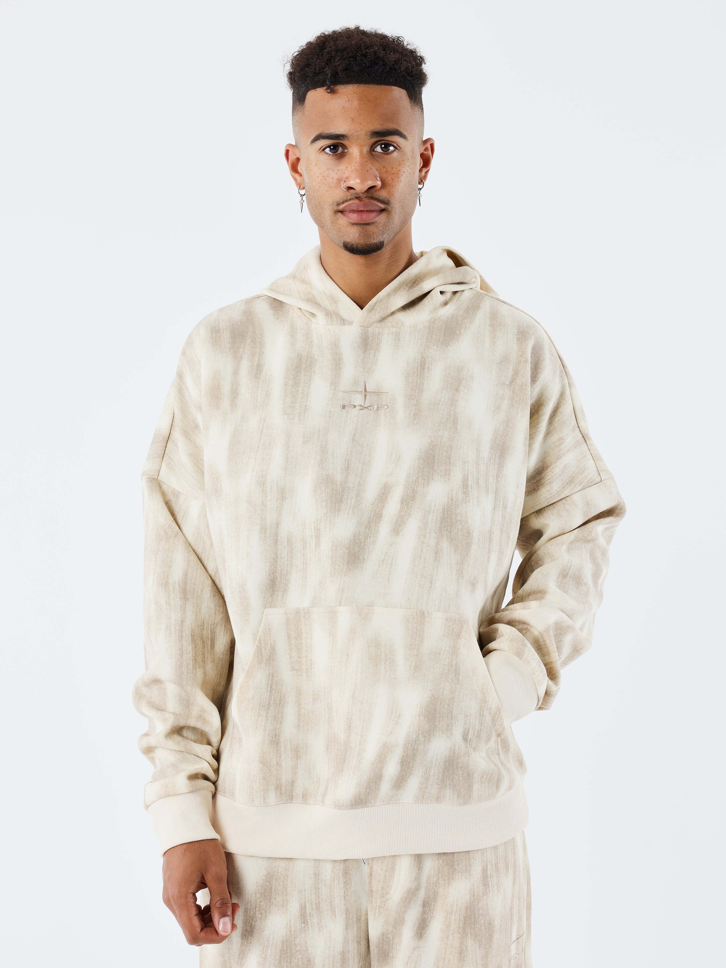 PXP - Sweat capuche beige