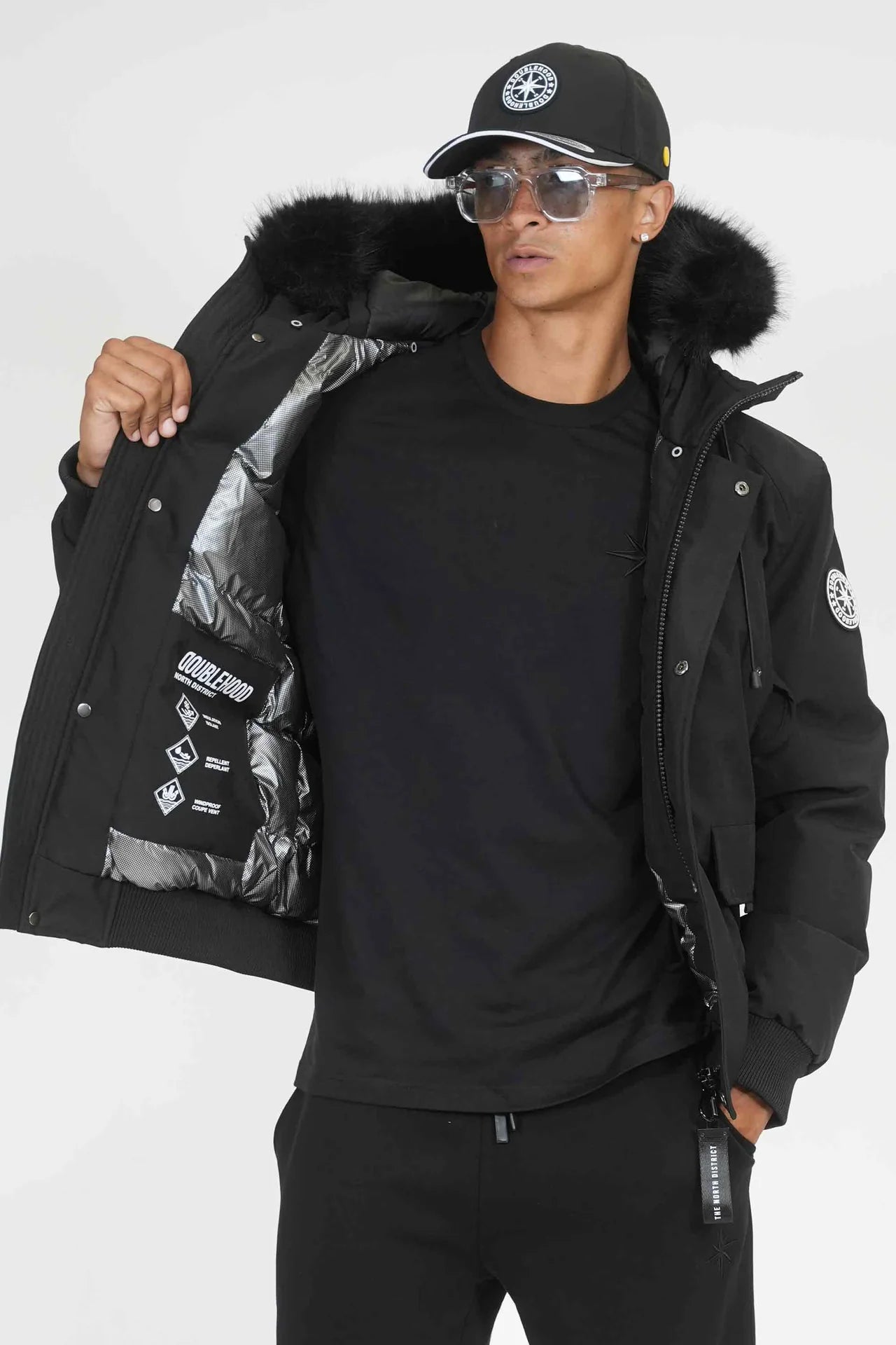 Doublehood - Parka Warren Noir