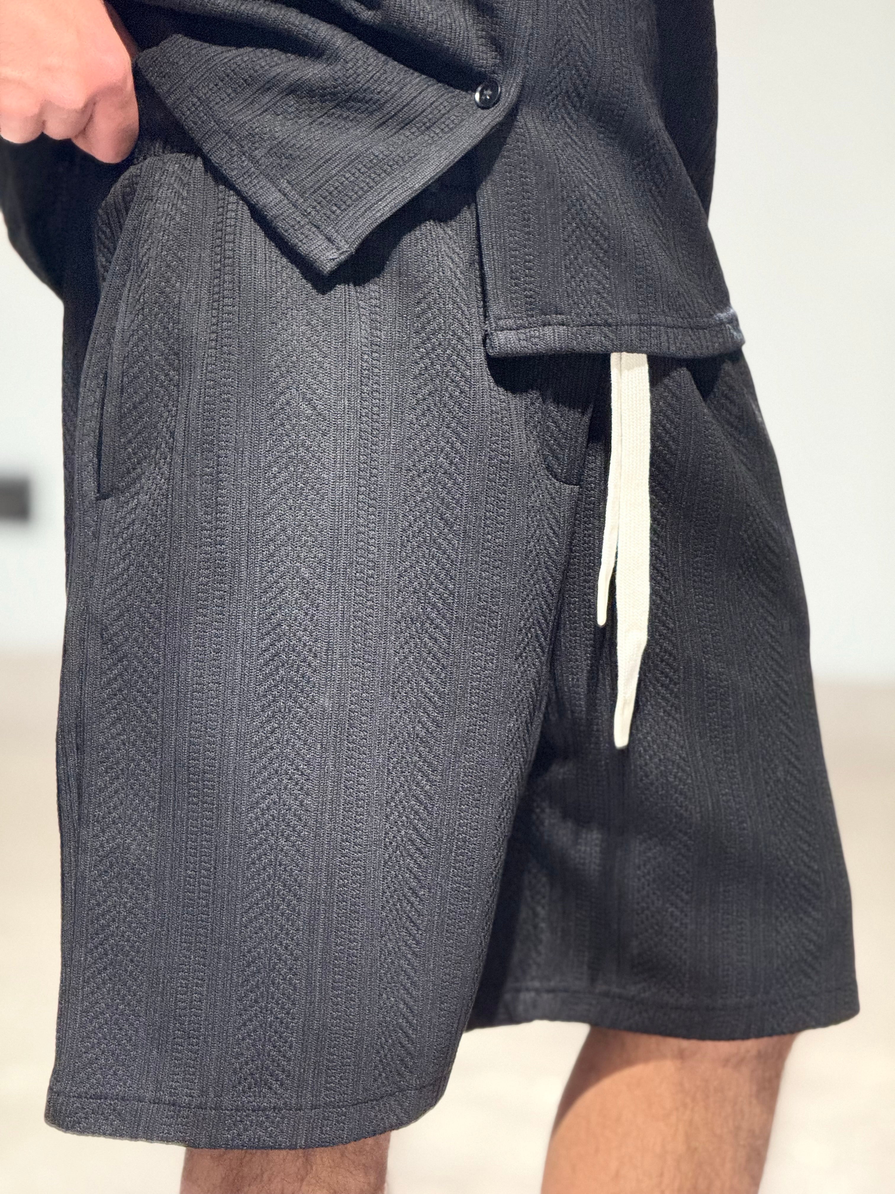Ensemble Rio short +chemise noir