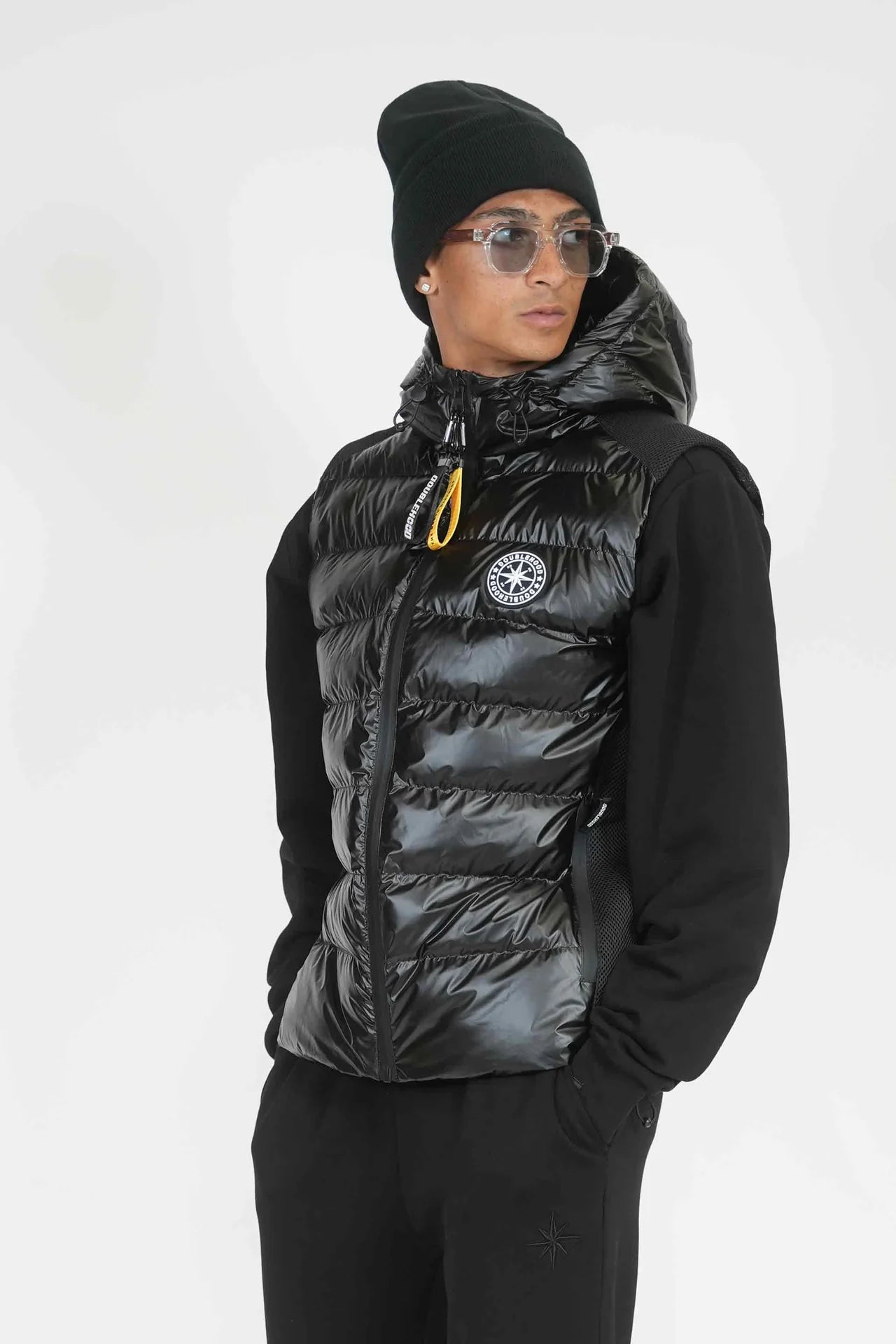 Doublehood - Doudoune sans manche Andreti noir