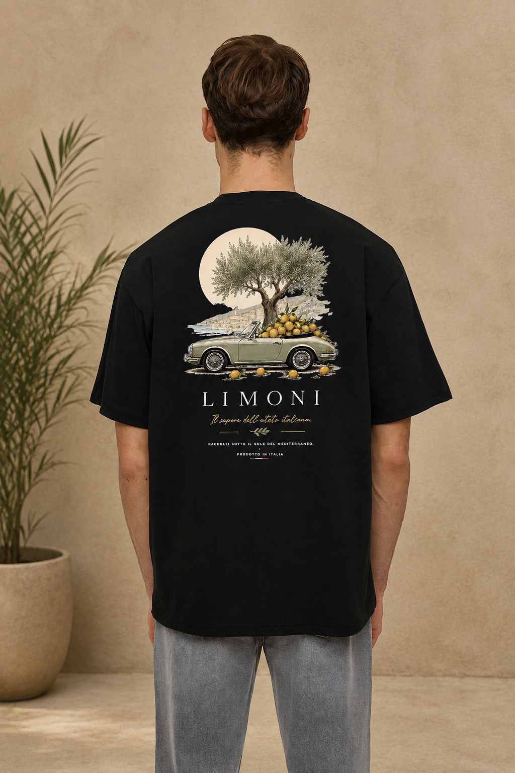T-shirt Limoni noir