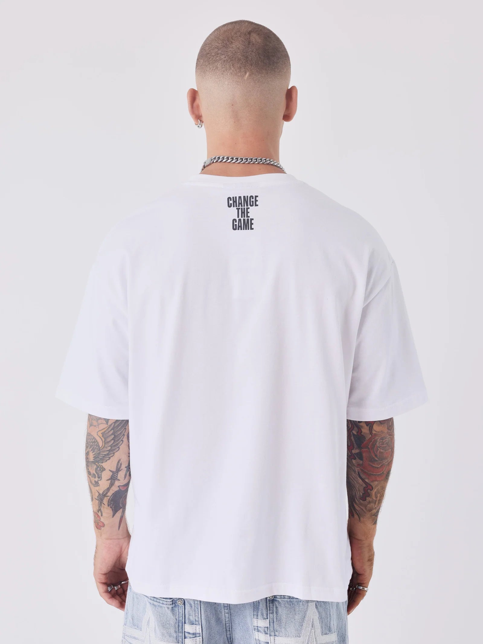 PXP - T-shirt blanc Change the game