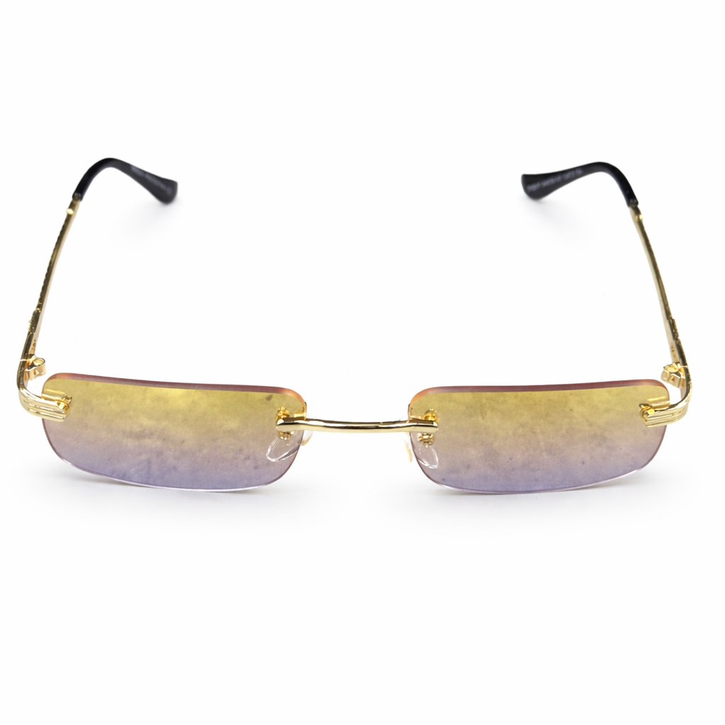 Lunette ninho doré jaune