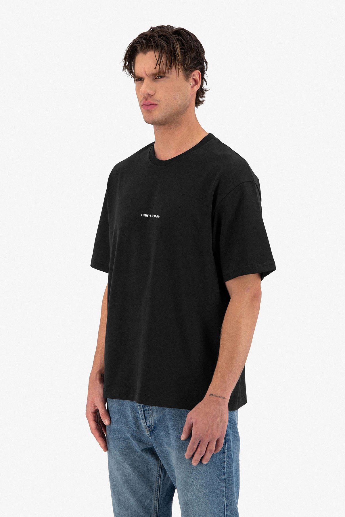 T-Shirt Lighter Days noir