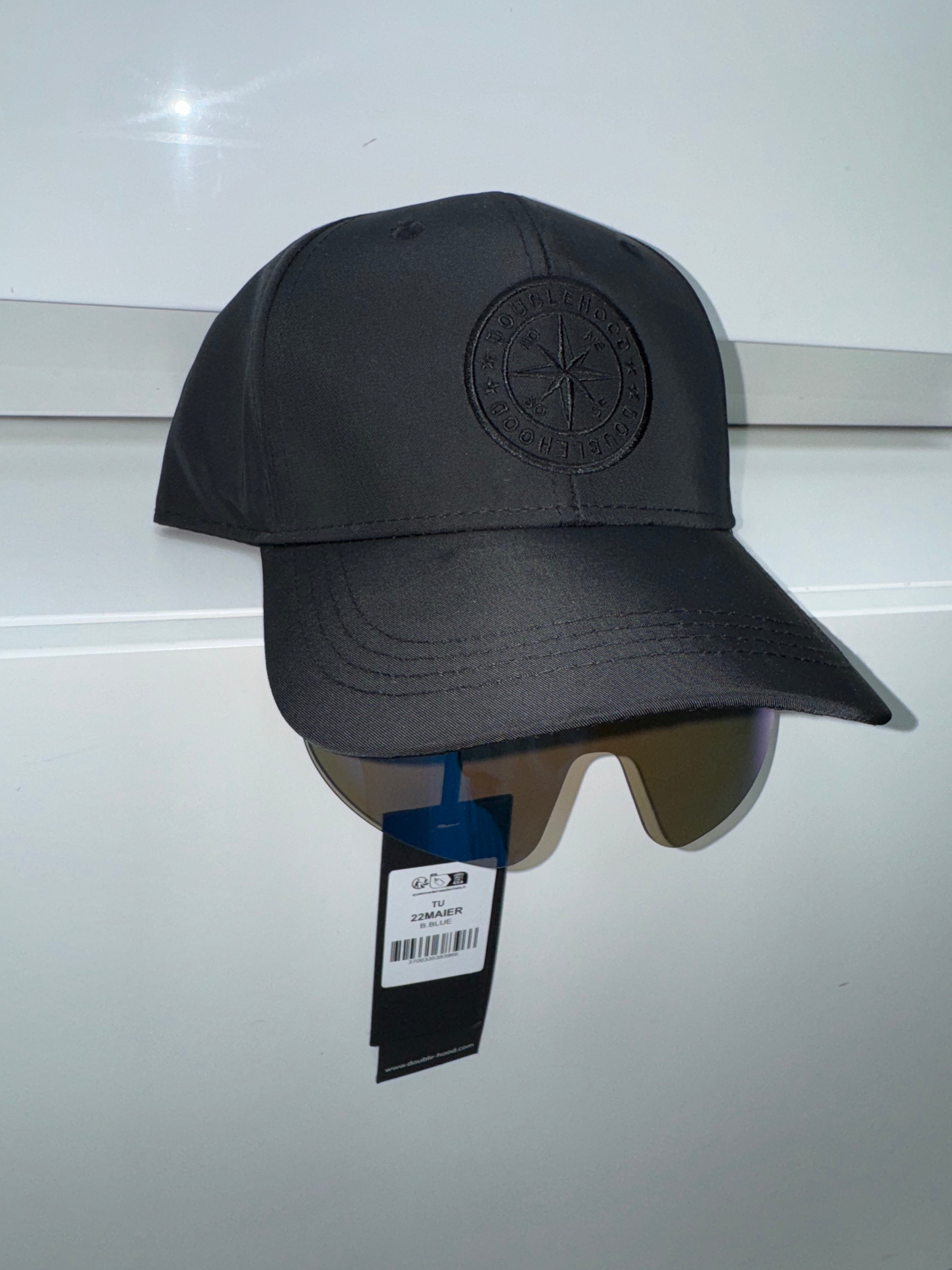 Doublehood - Casquette lunettes noir bleu