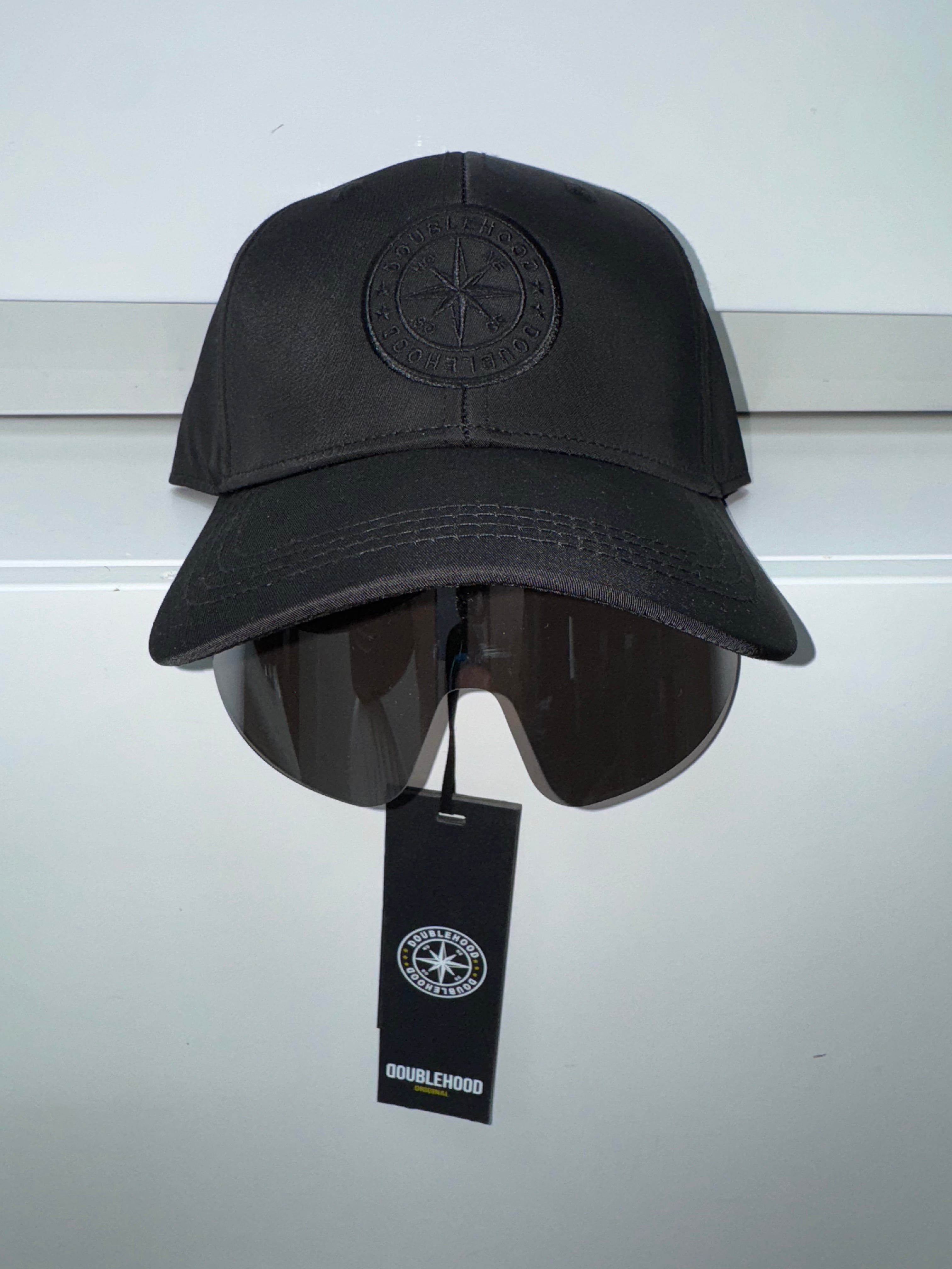 Doublehood - Casquette lunettes noir black