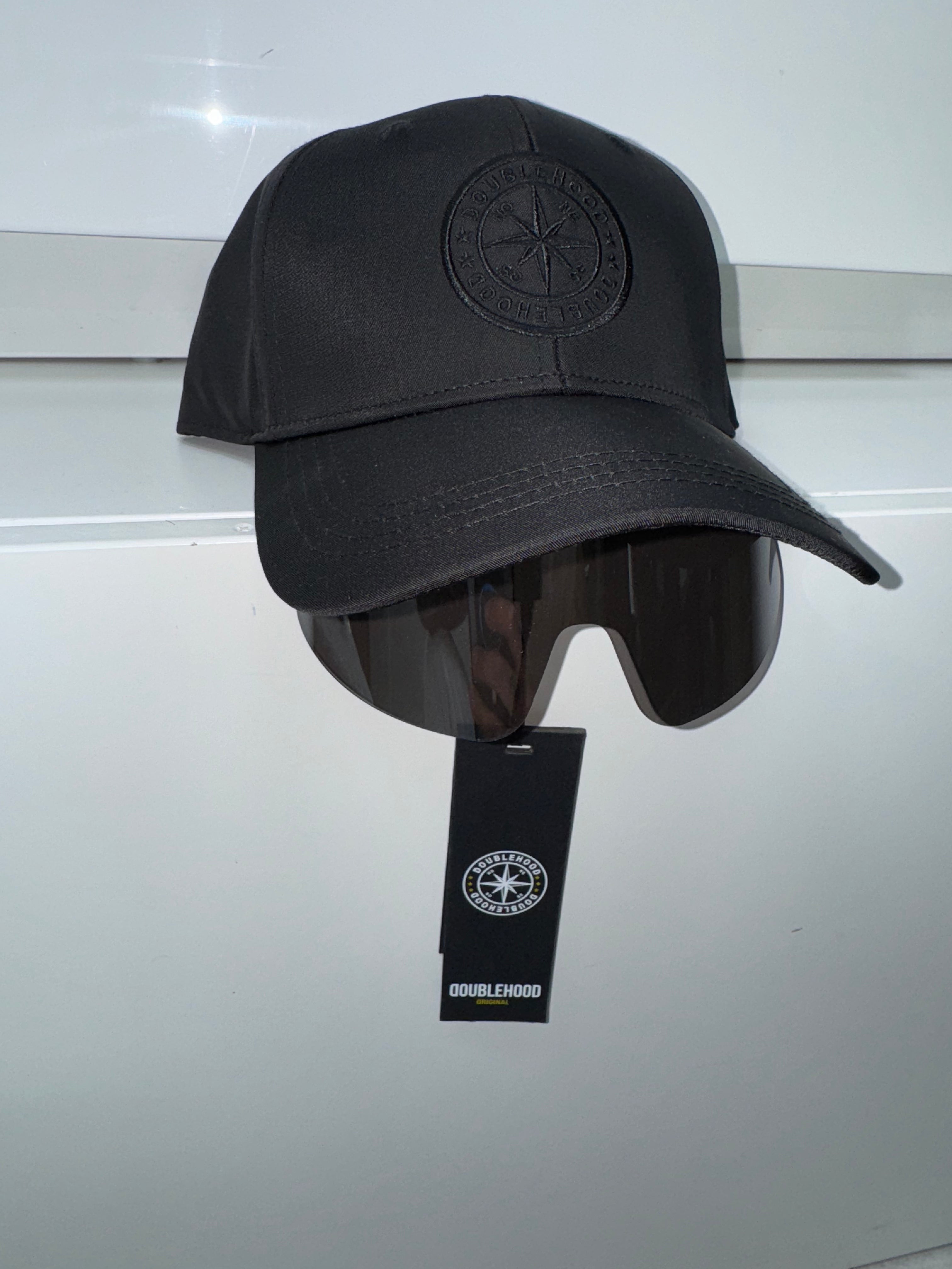 Doublehood - Casquette lunettes noir black