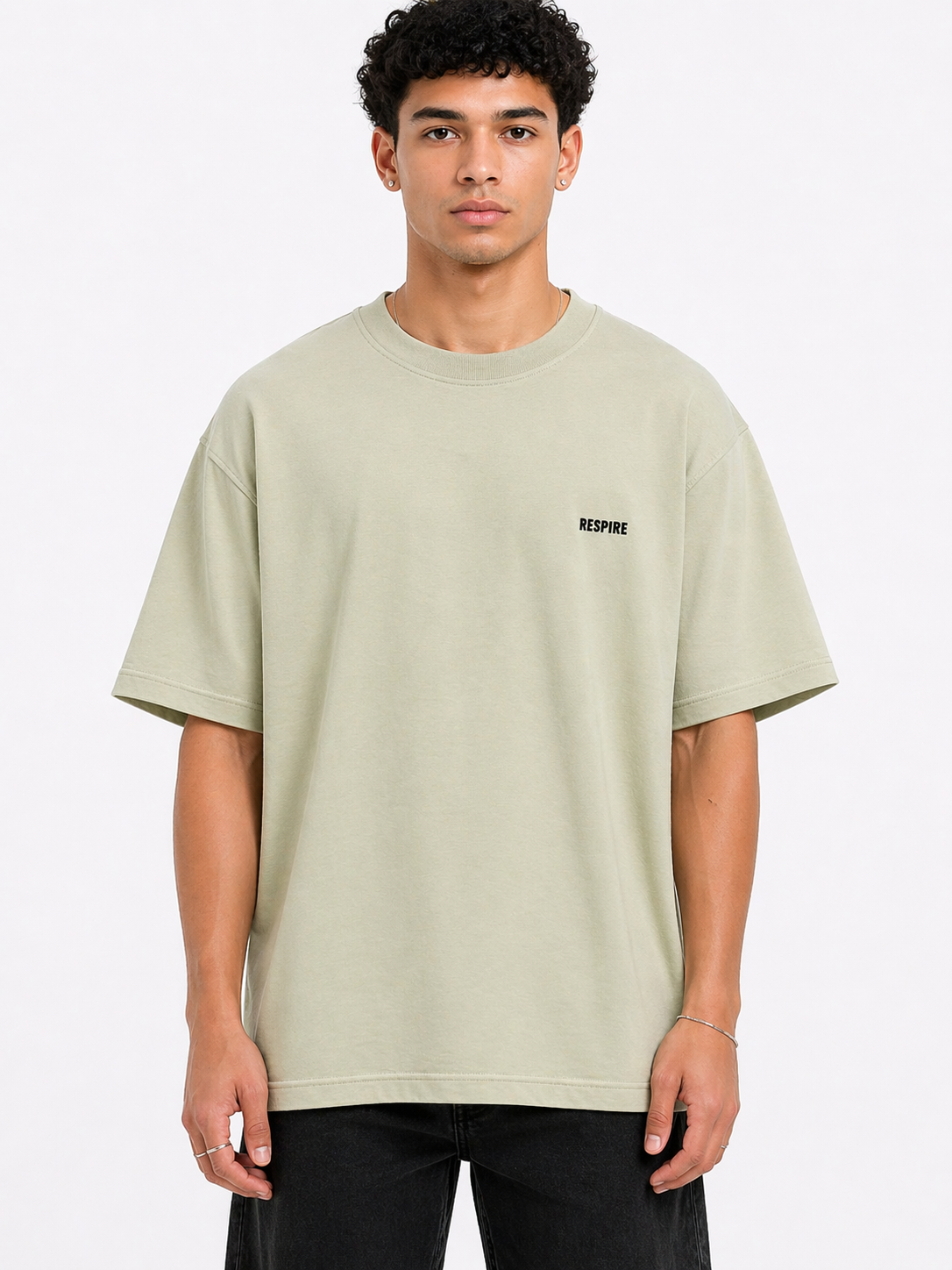 T-shirt oversize RESPIRE kaki