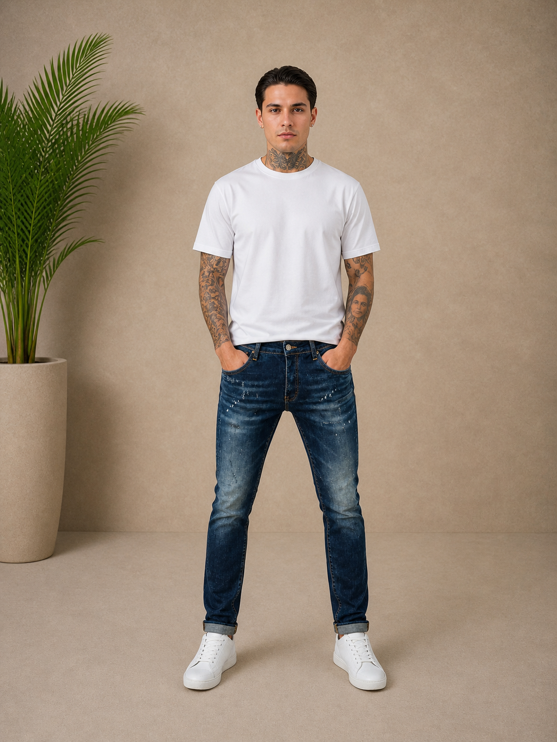 Jean Slim bleu M112