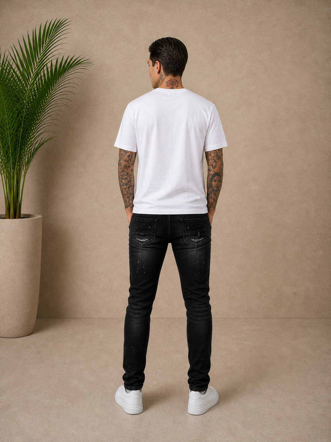 Jean Slim noir M112