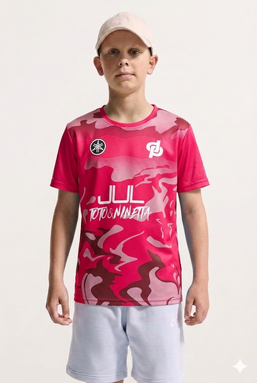 T-shirt enfant rose JUL Toto et ninetta