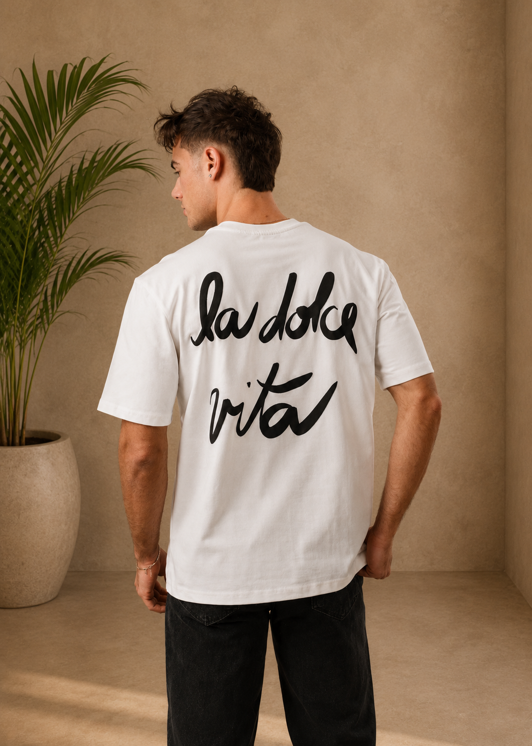 T-Shirt Dolce Vita blanc