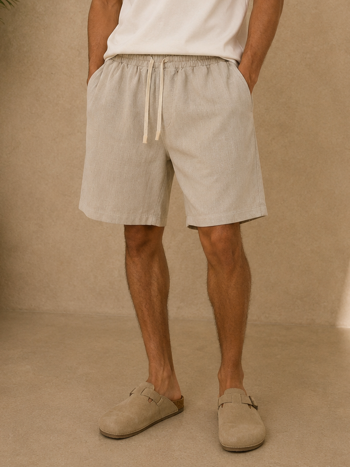 Short beige