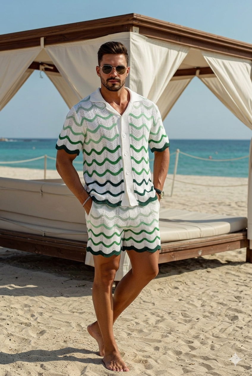 Ensemble Riviera vert