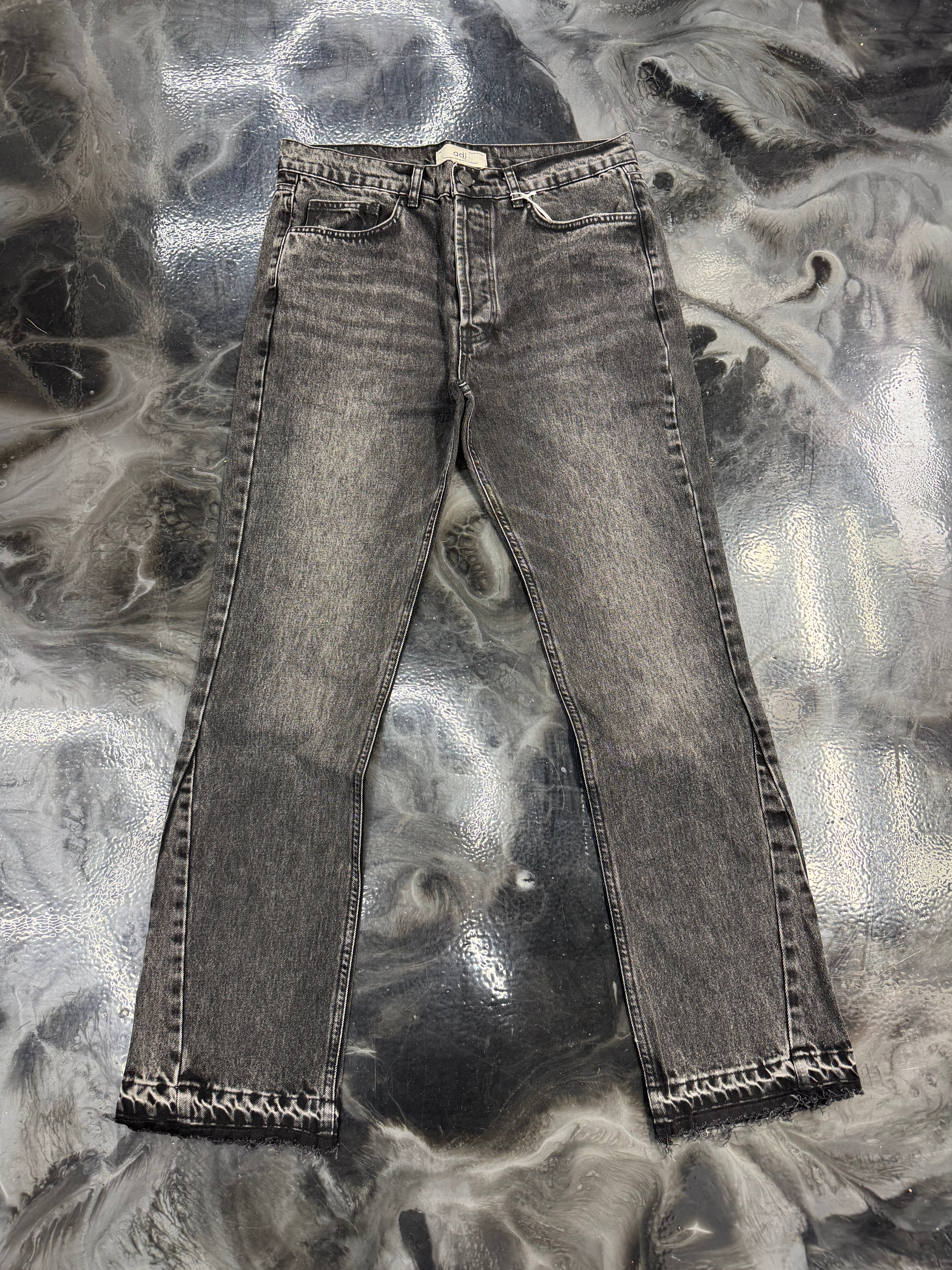 Flare Jean Milano gris