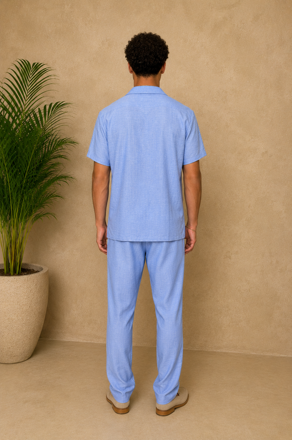 Ensemble Ibiza Lin bleu