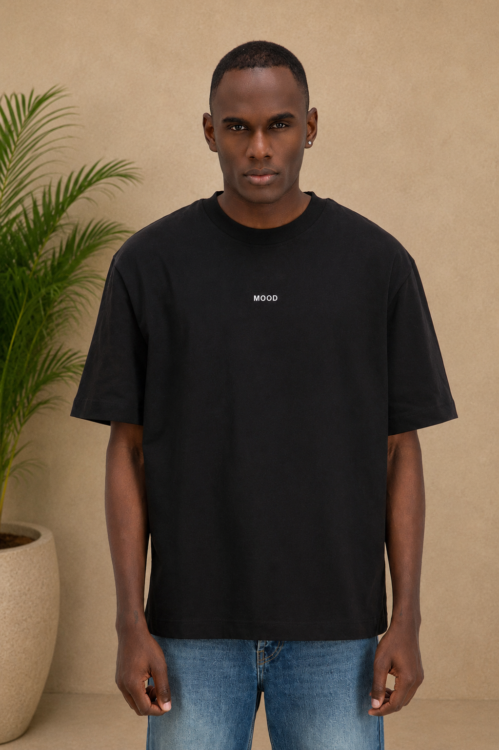 T-shirt Mood noir