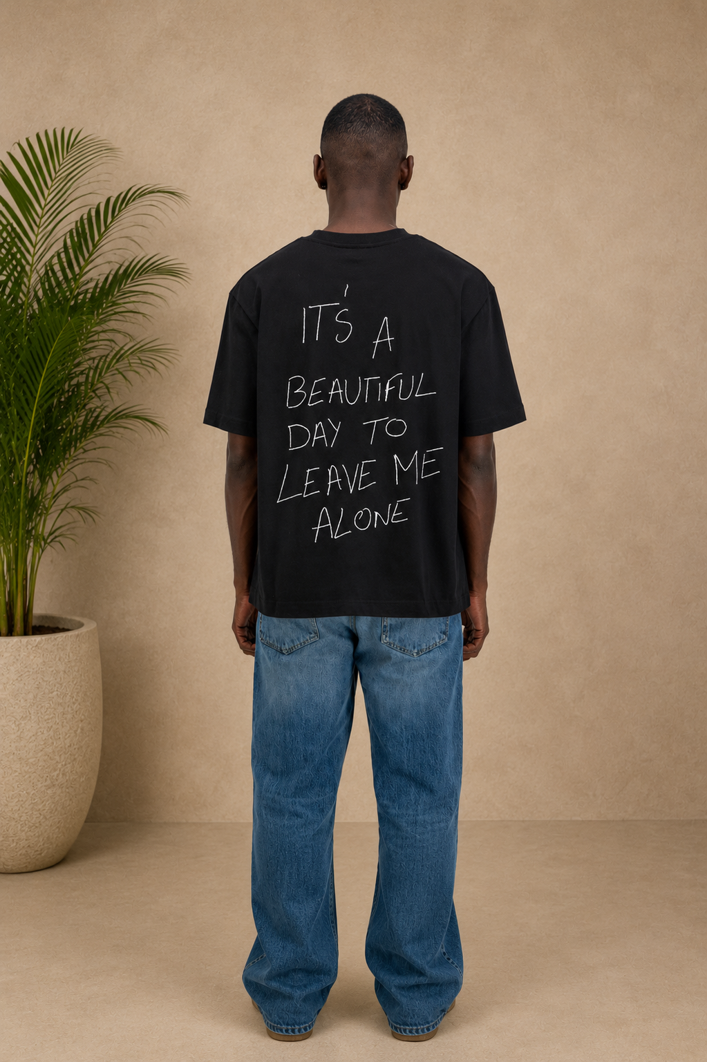 T-shirt Mood noir