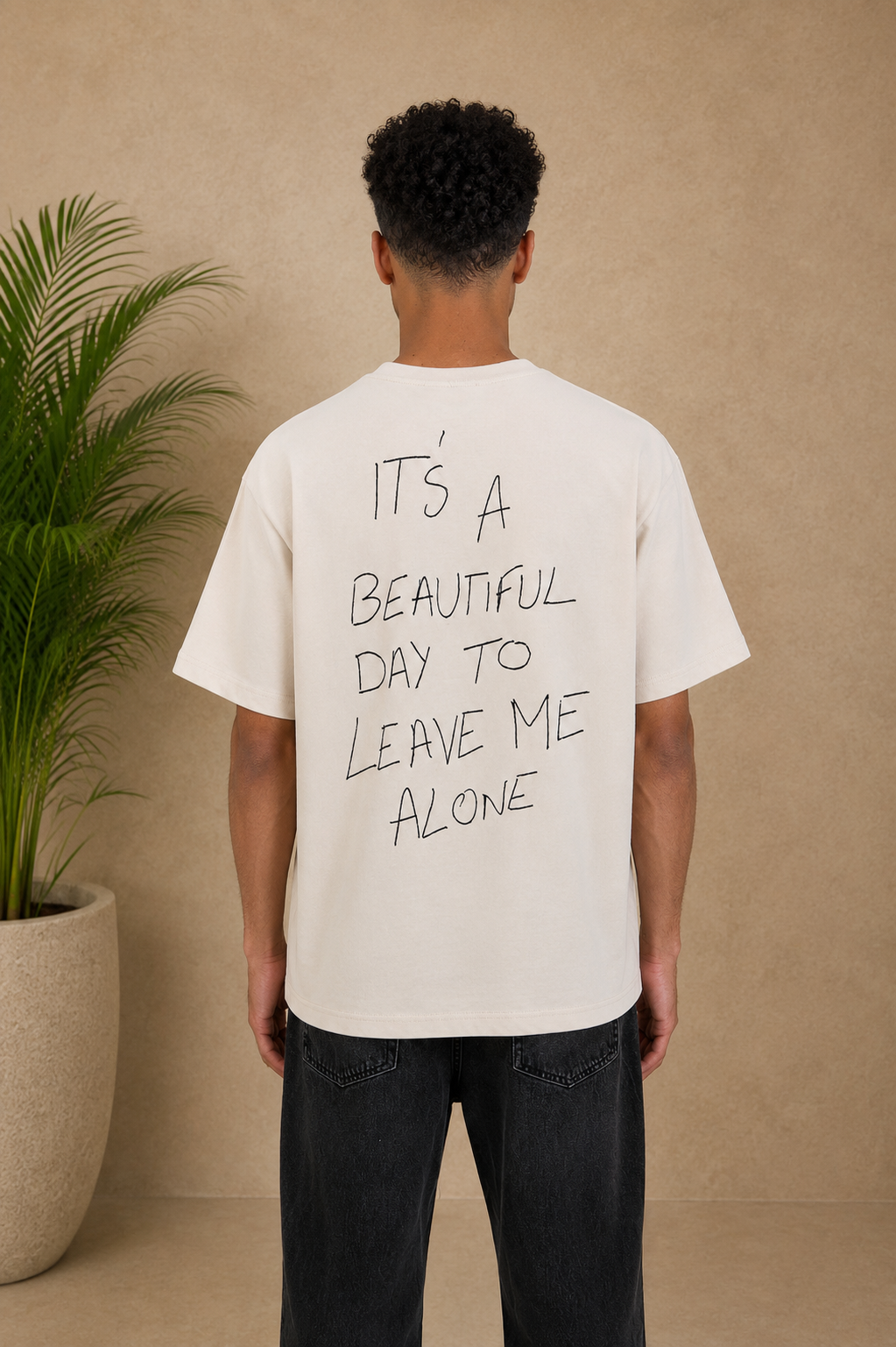 T-shirt Mood beige