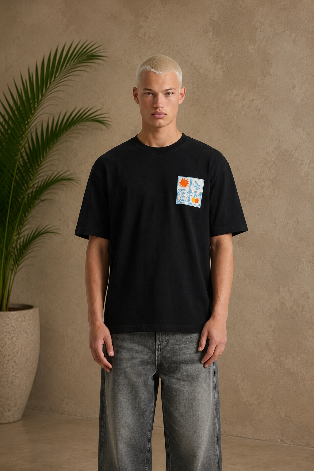 T-Shirt Capri noir