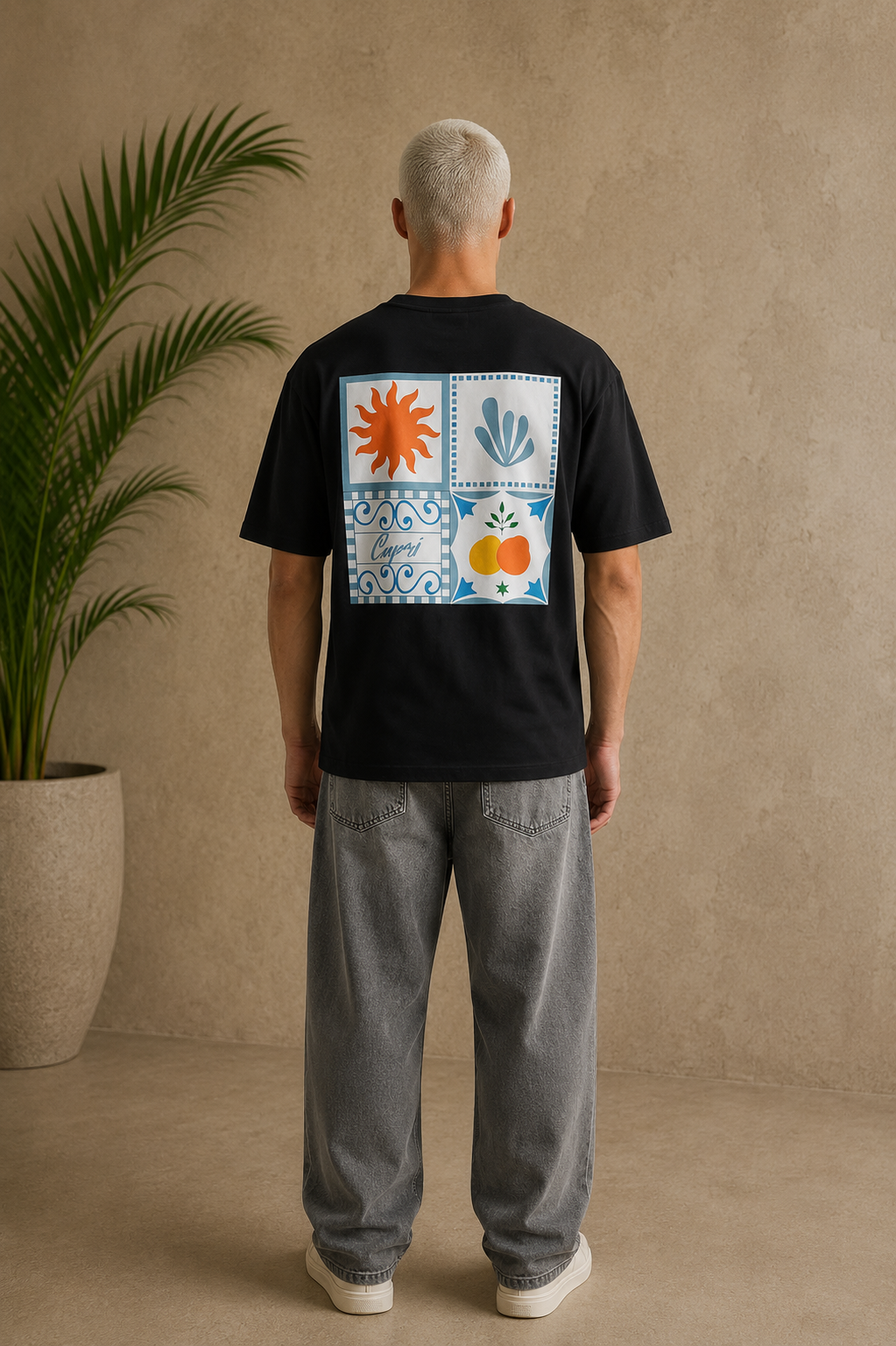 T-Shirt Capri noir