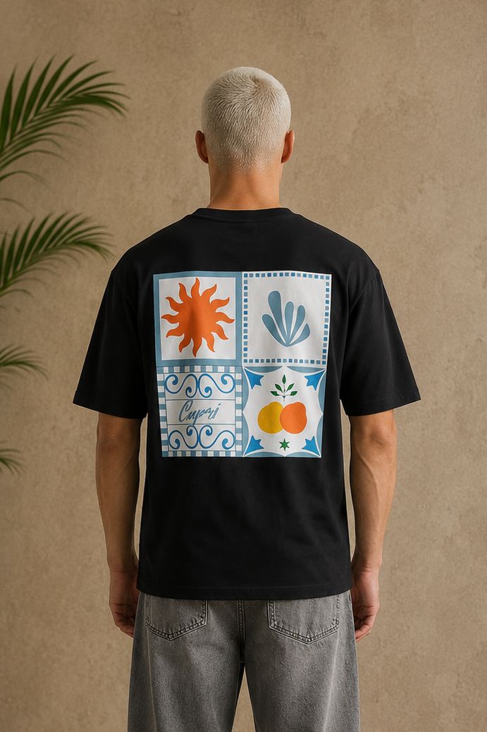 T-Shirt Capri noir