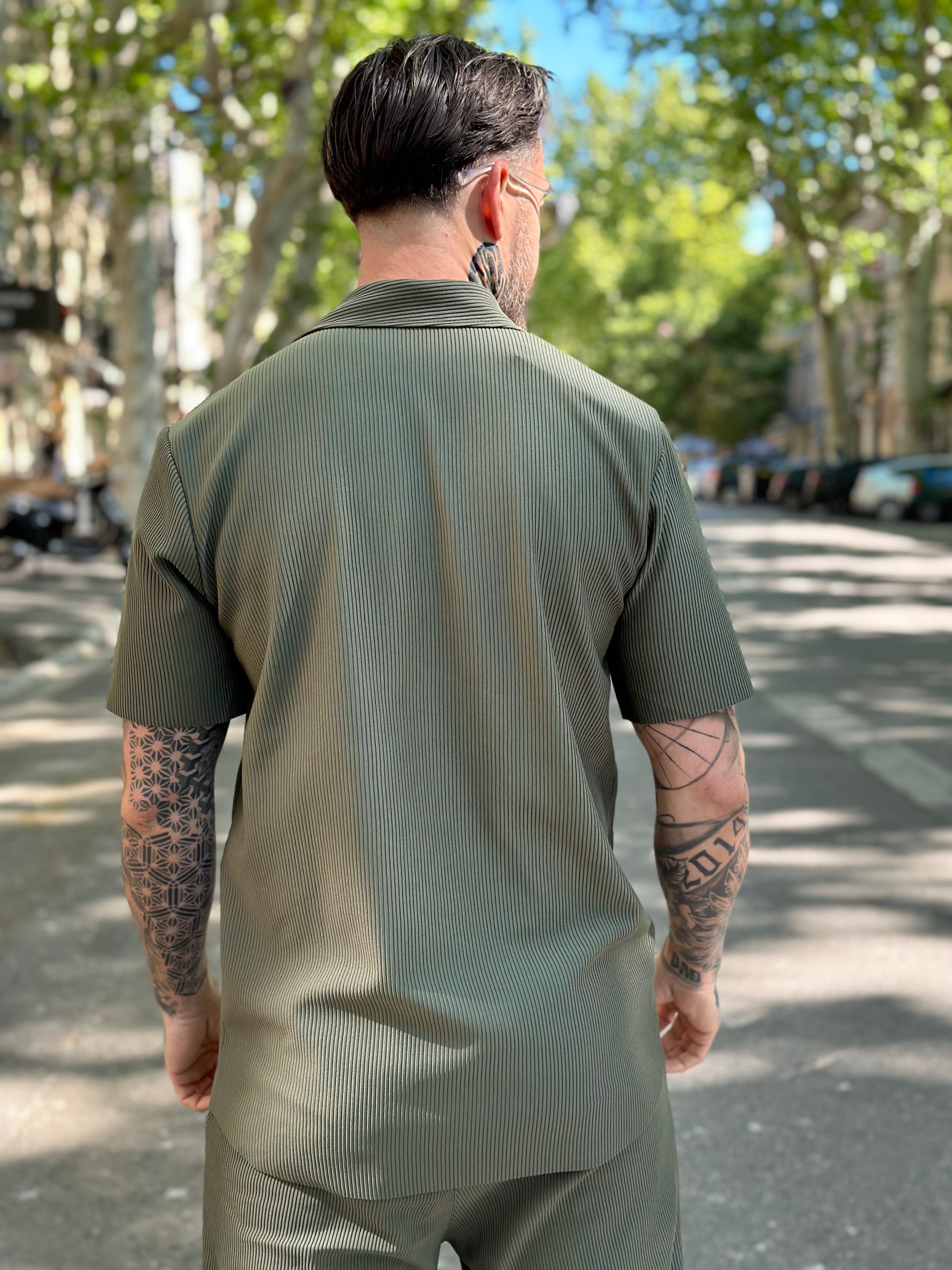 Ensemble Pablo Chemise pantalon Kaki