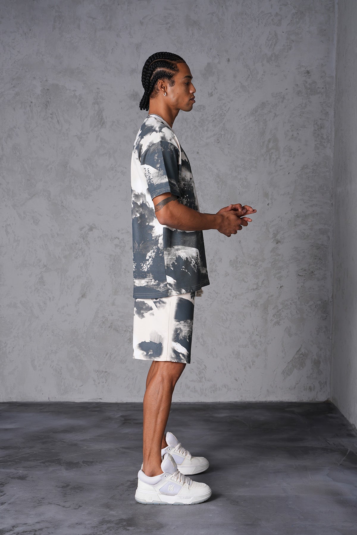 Ensemble short + t-shirt Wood