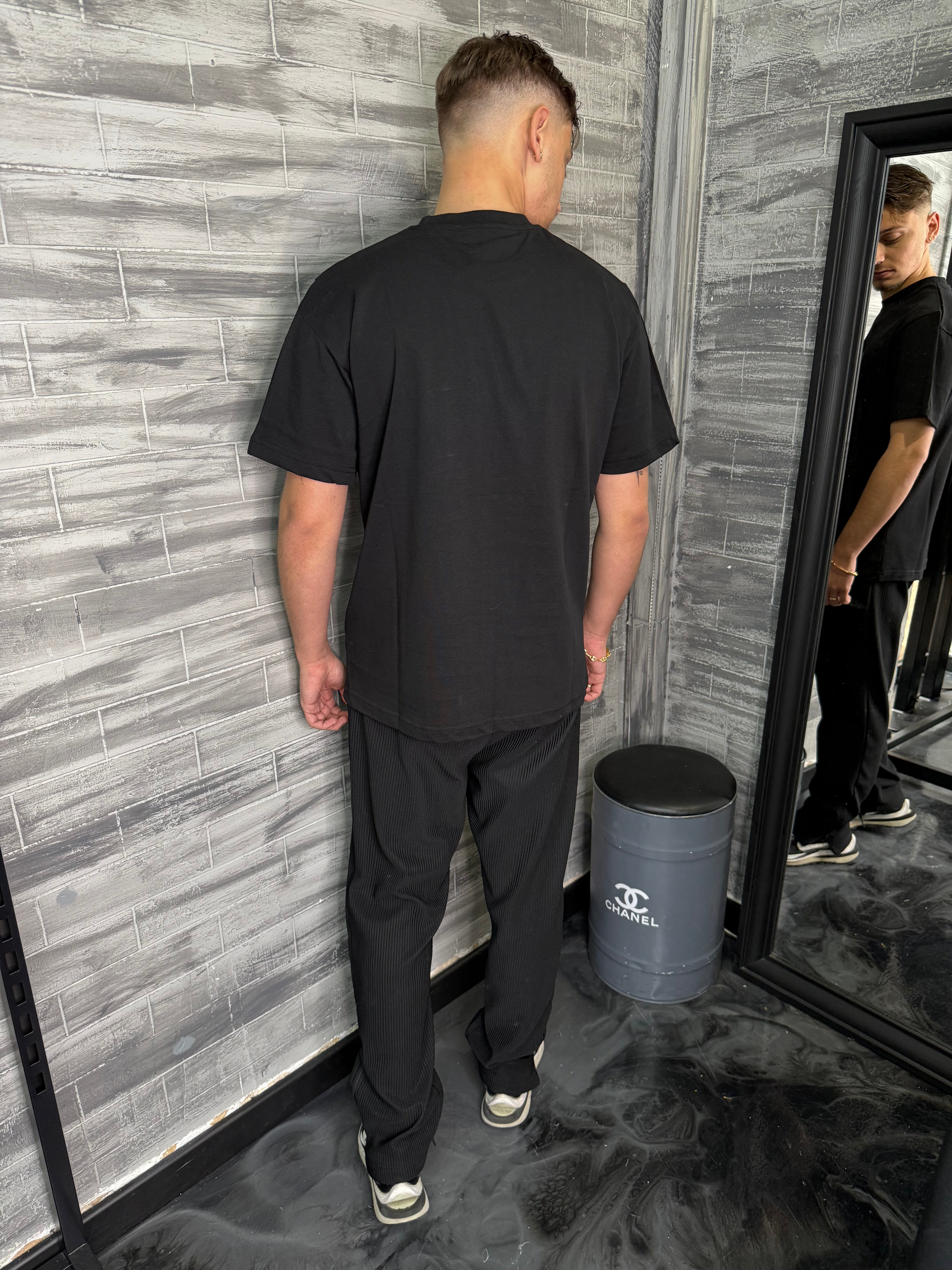 T-shirt Love Cœur noir