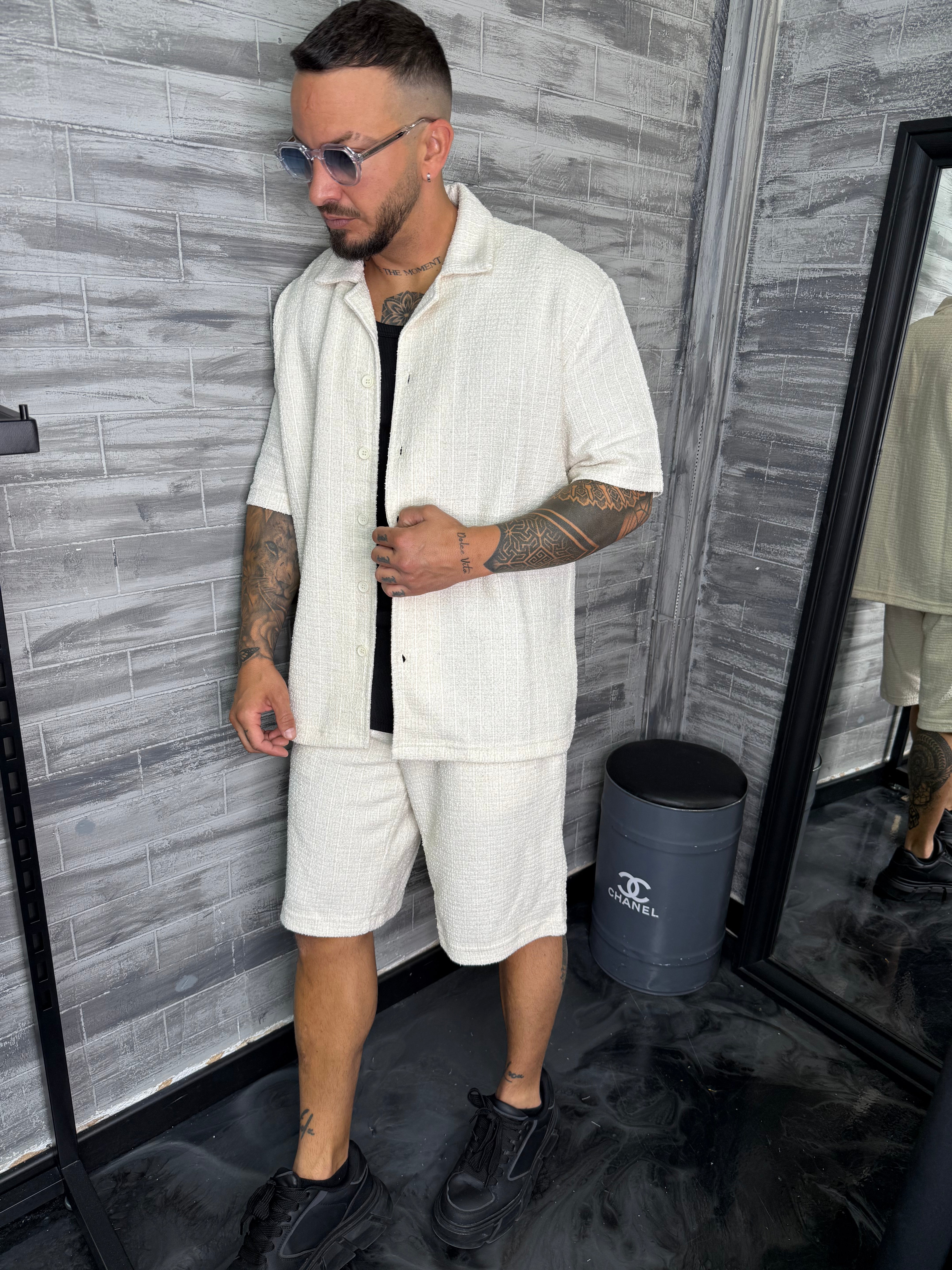 Chemise Punta Cana crème