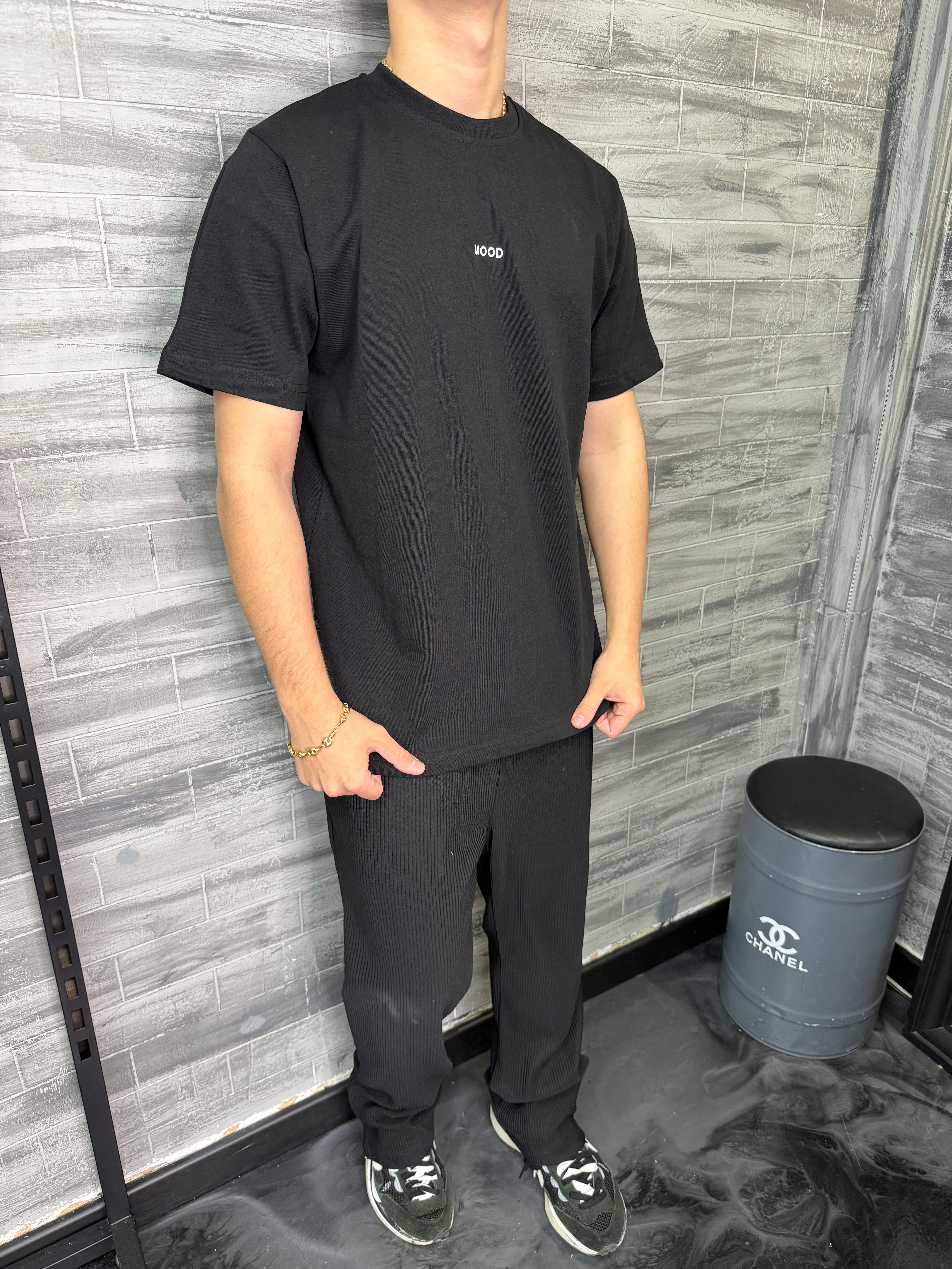 ADJ - T-shirt Mood noir