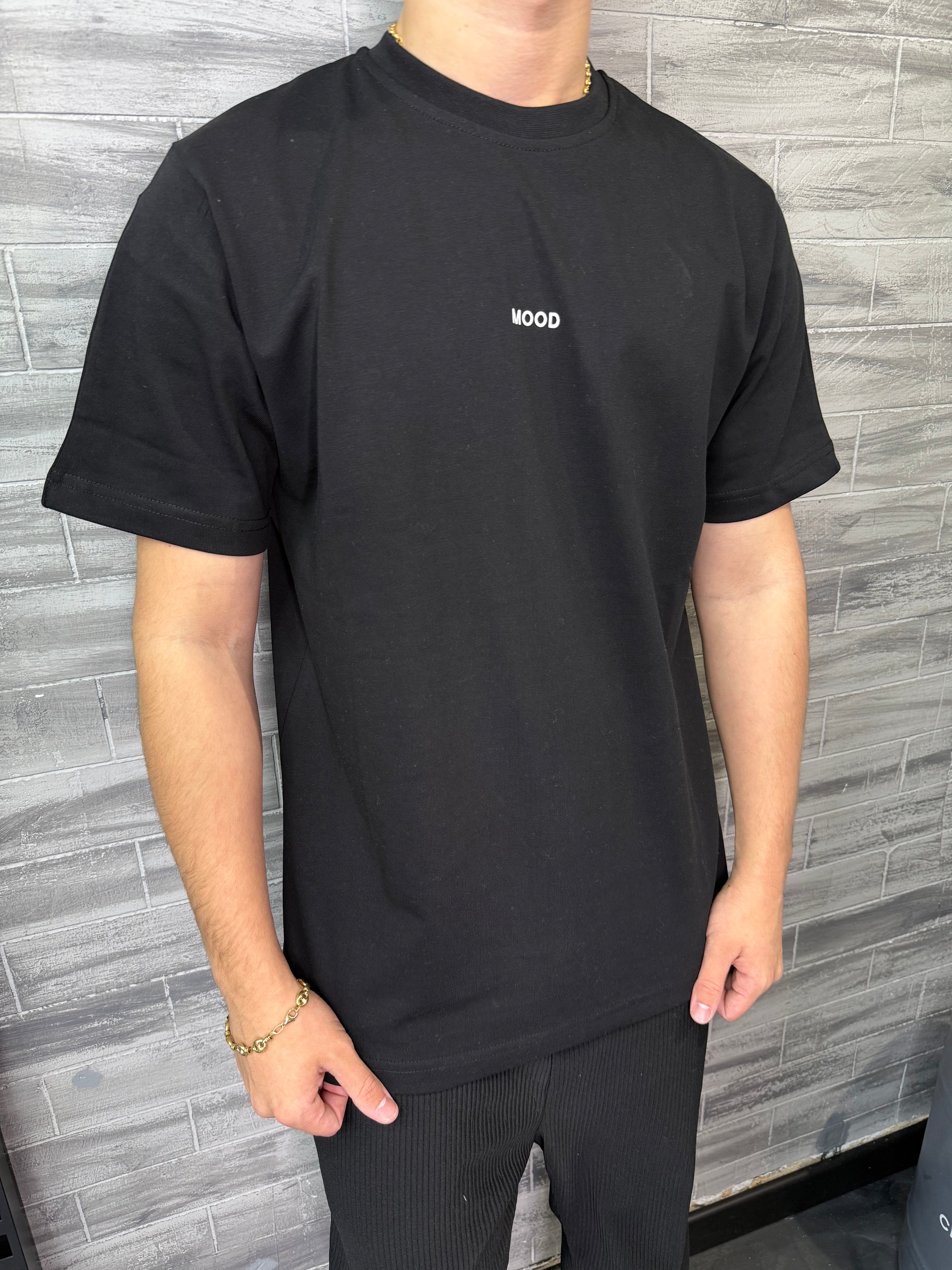 ADJ - T-shirt Mood noir