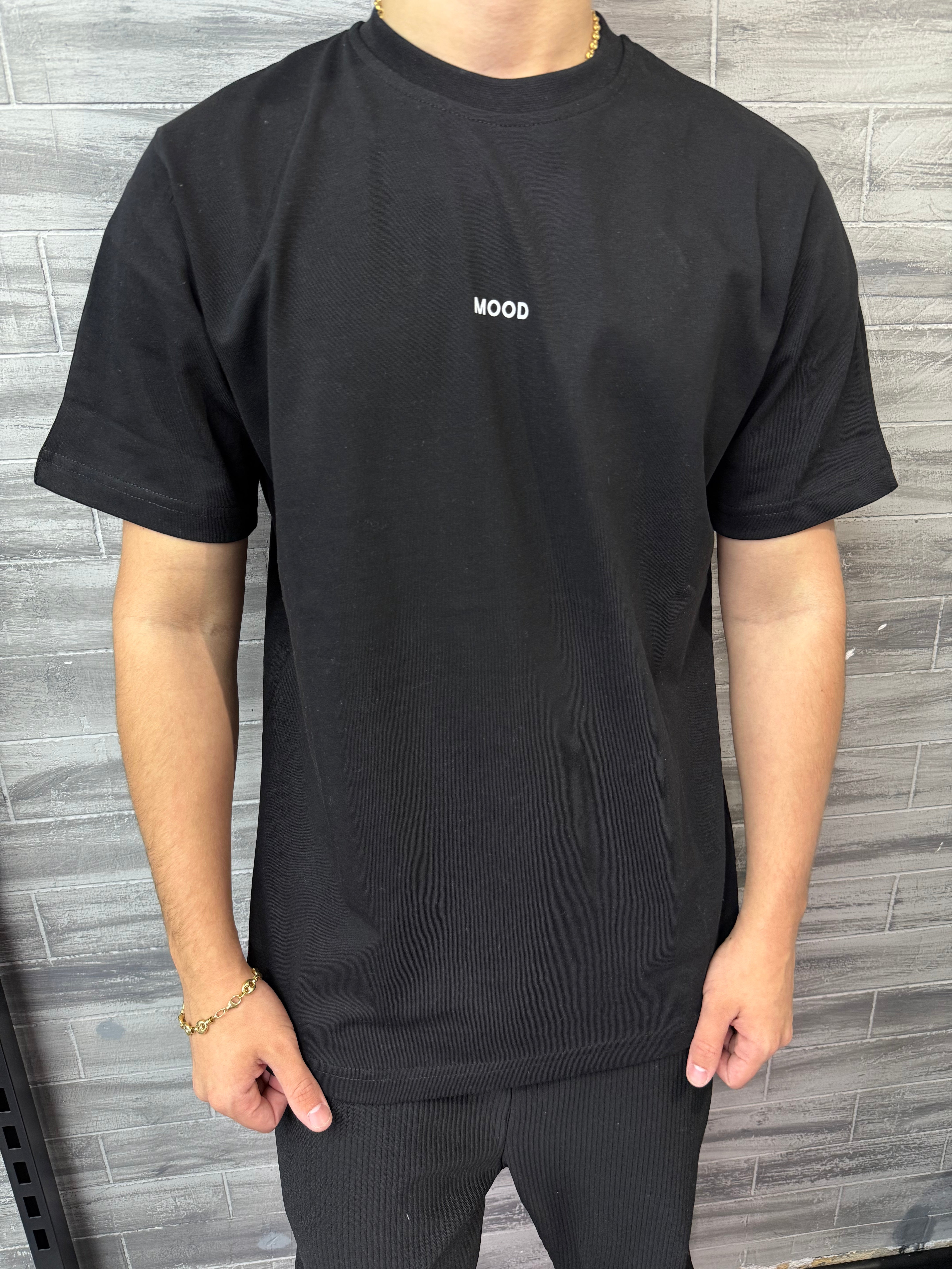 ADJ - T-shirt Mood noir