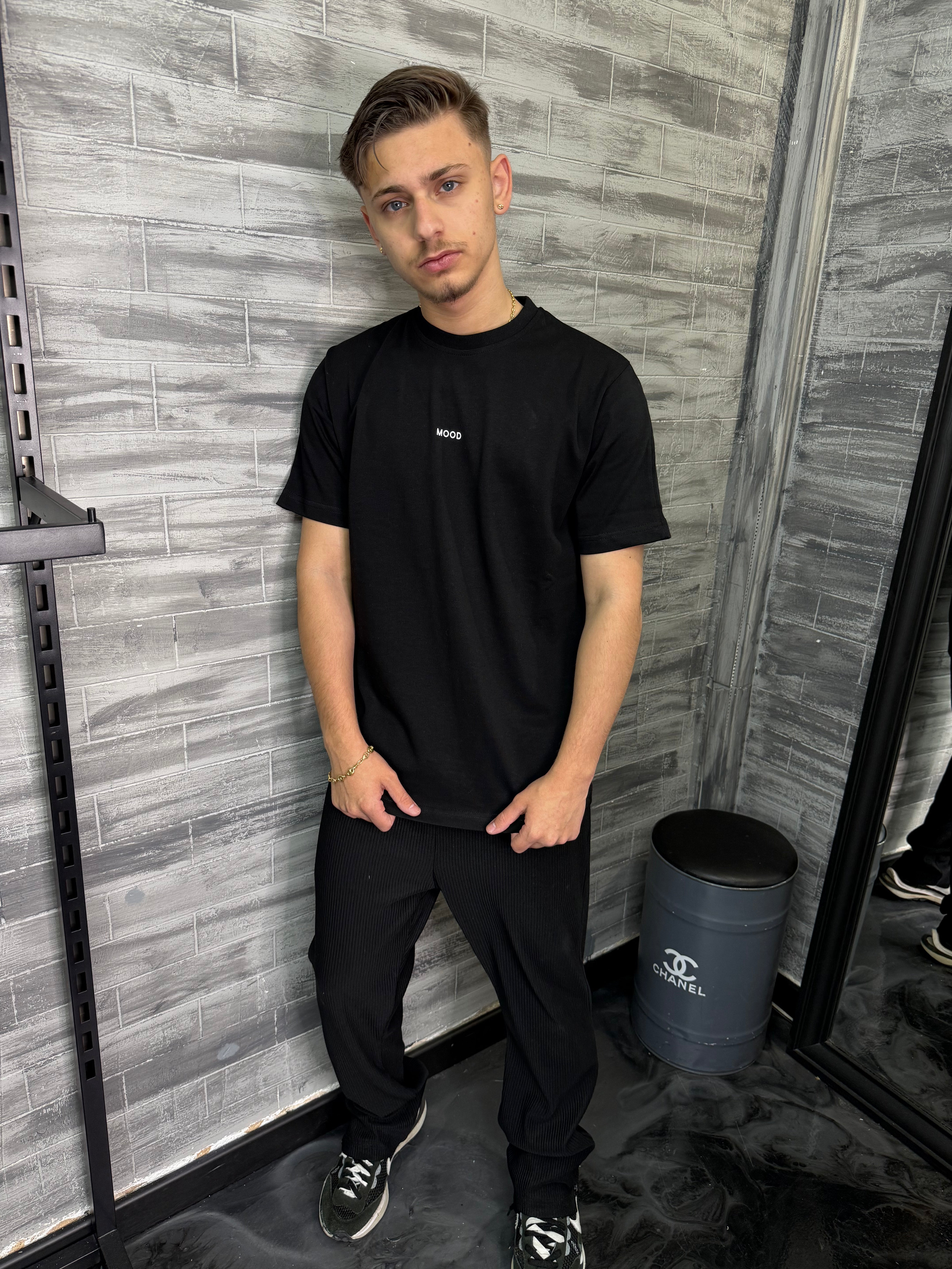 ADJ - T-shirt Mood noir