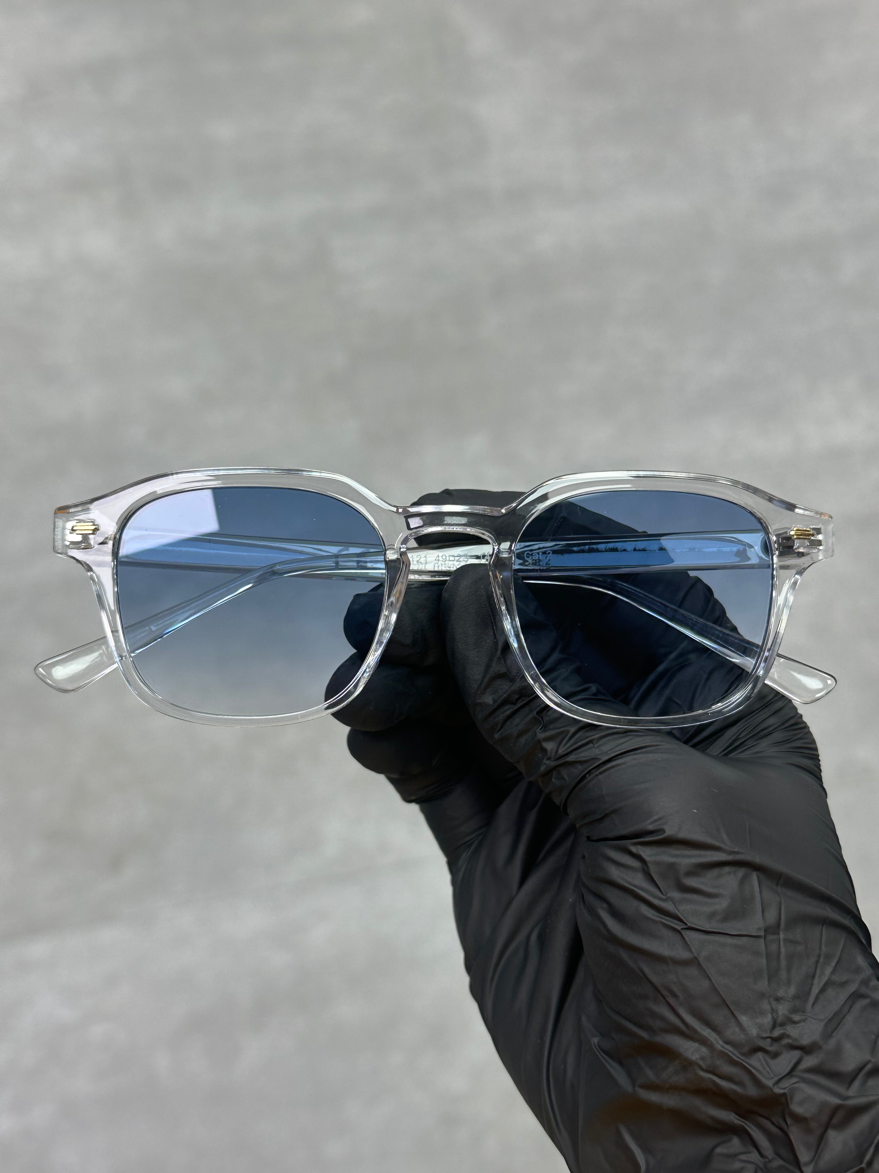 Lunette - Moskot transparente Bleu