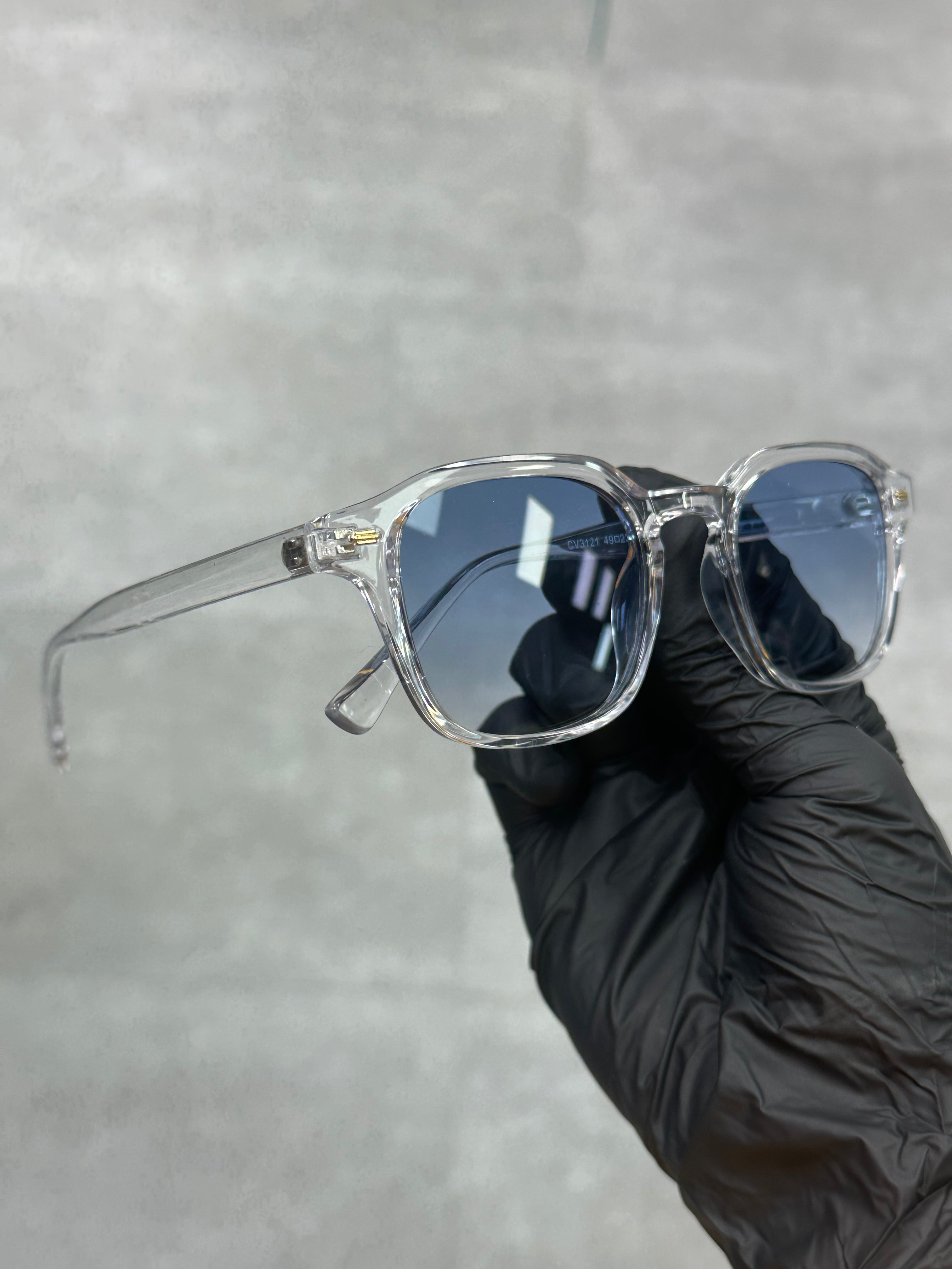 Lunette - Moskot transparente Bleu