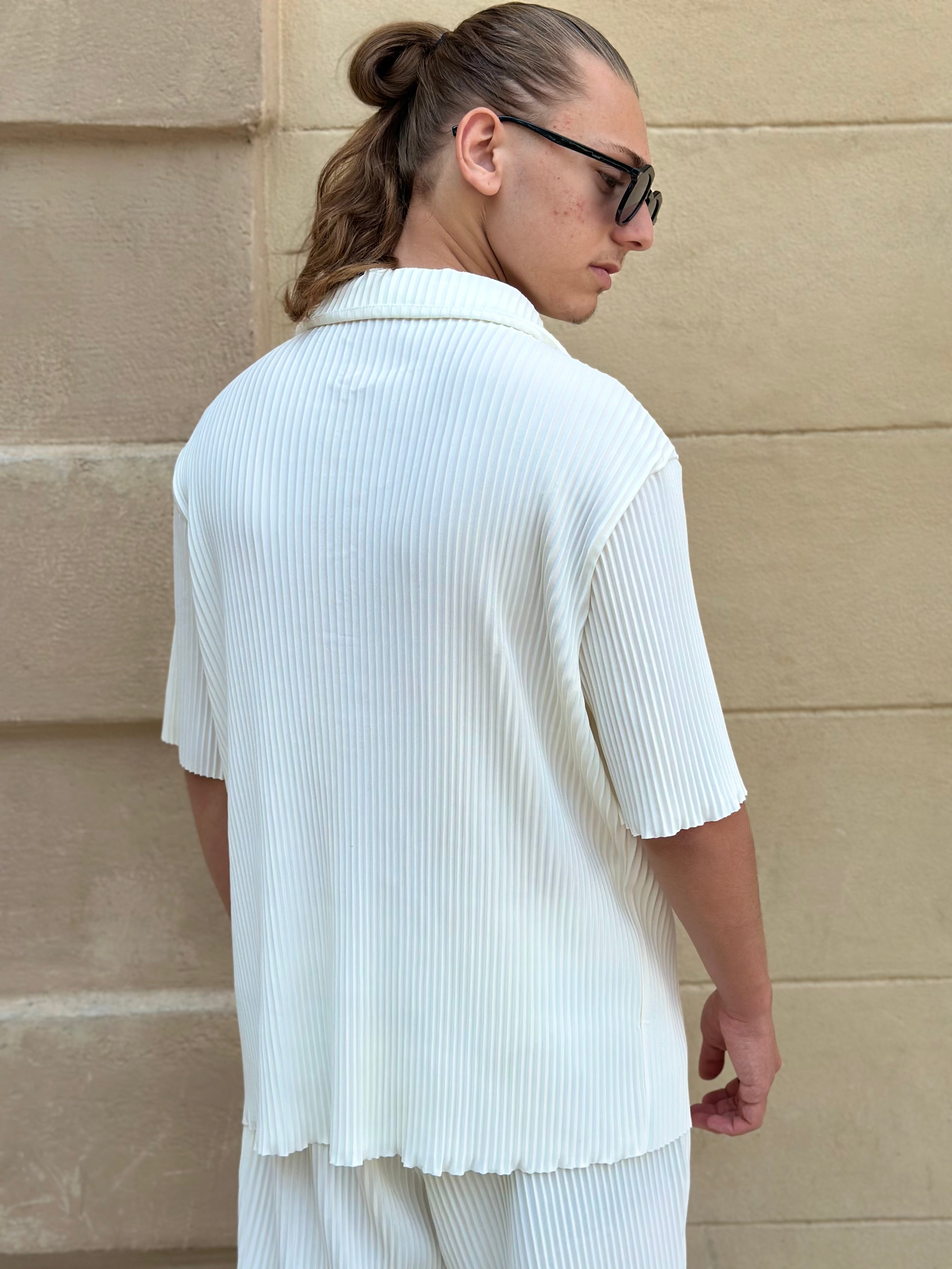 Ensemble Pablo Chemise pantalon Oversize Blanc