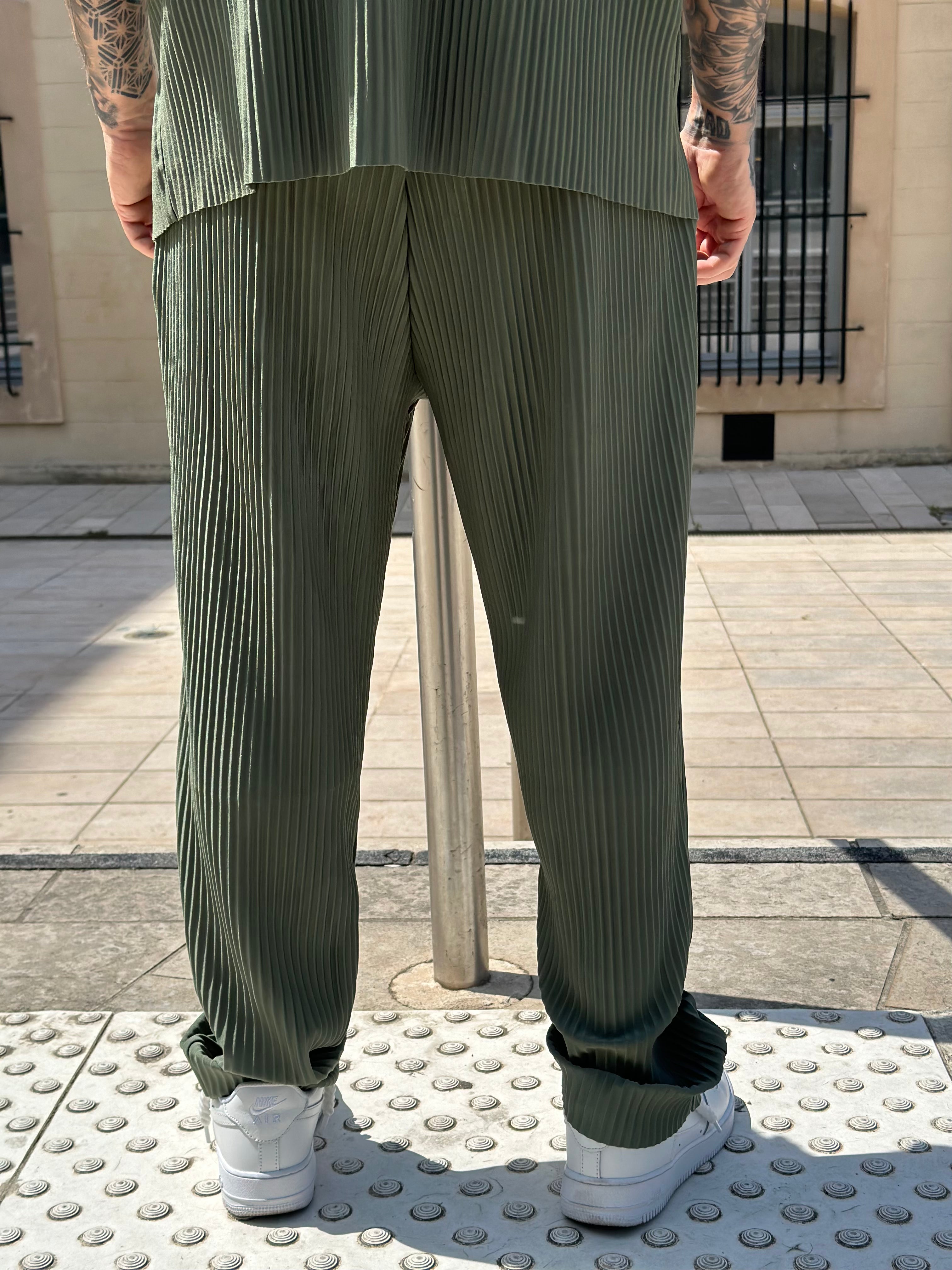 Ensemble Pablo Chemise pantalon Oversize Kaki