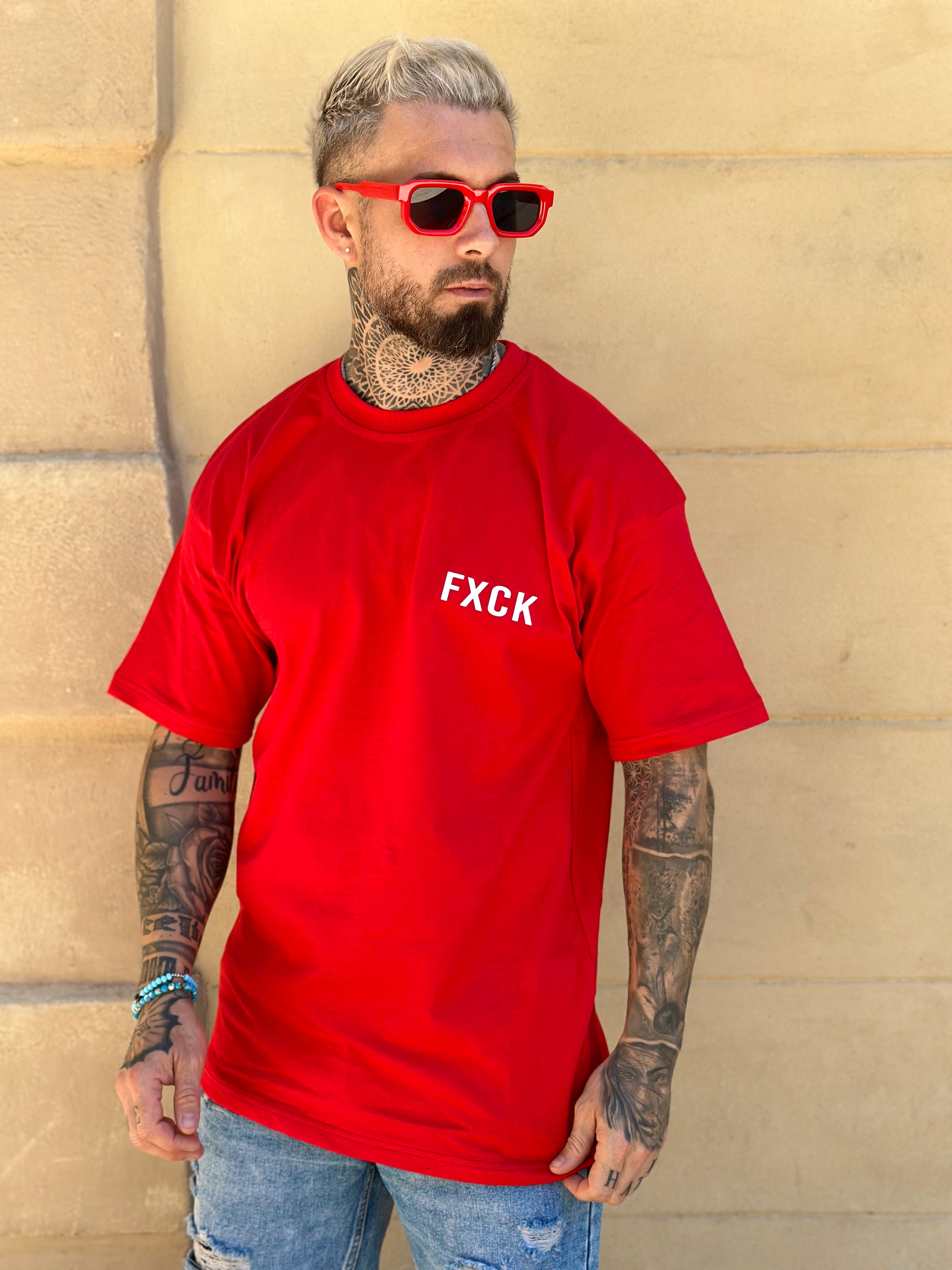 Aarhon - Beige t shirt Fuck the brands