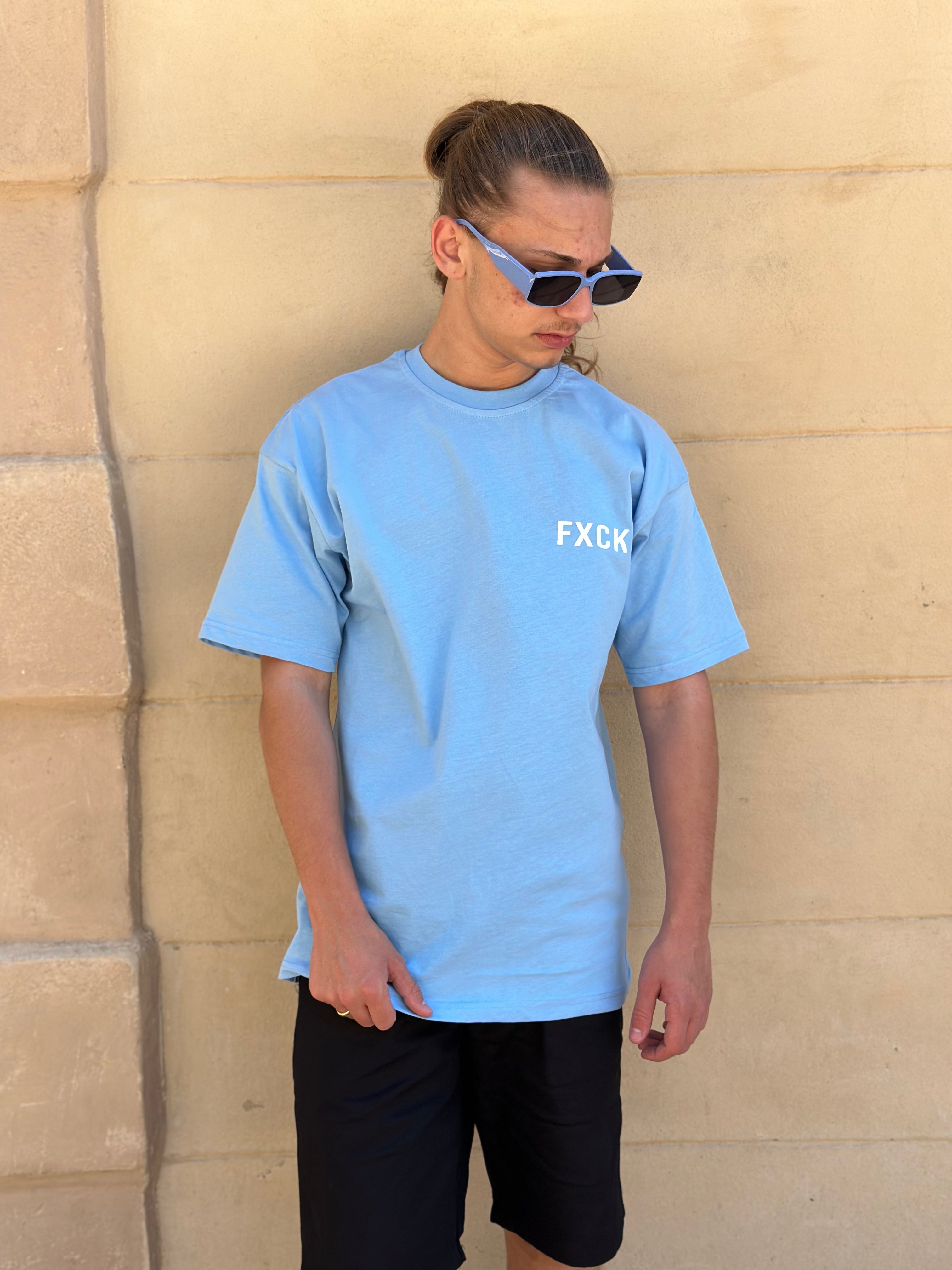 Aarhon - Beige t shirt Fuck the brands