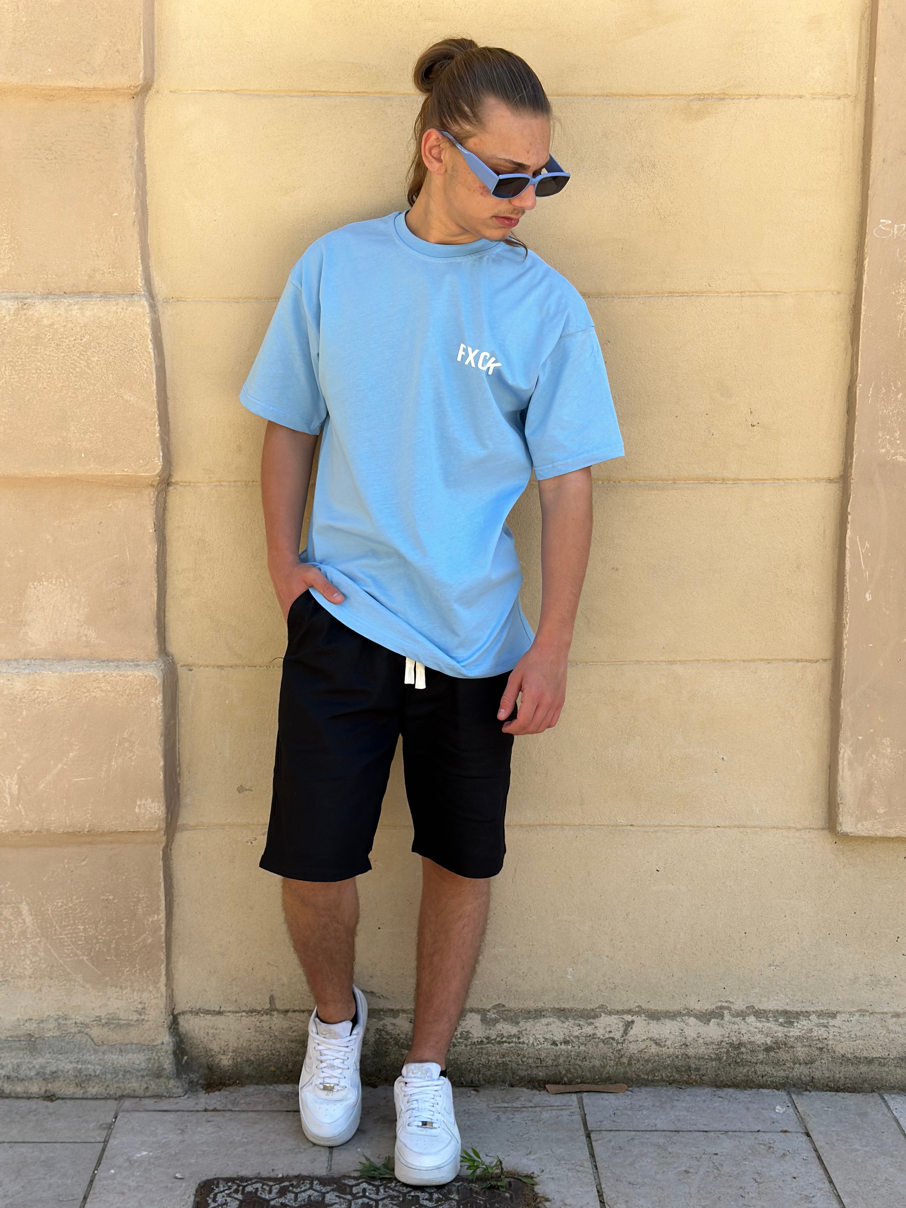 Aarhon - Beige t shirt Fuck the brands