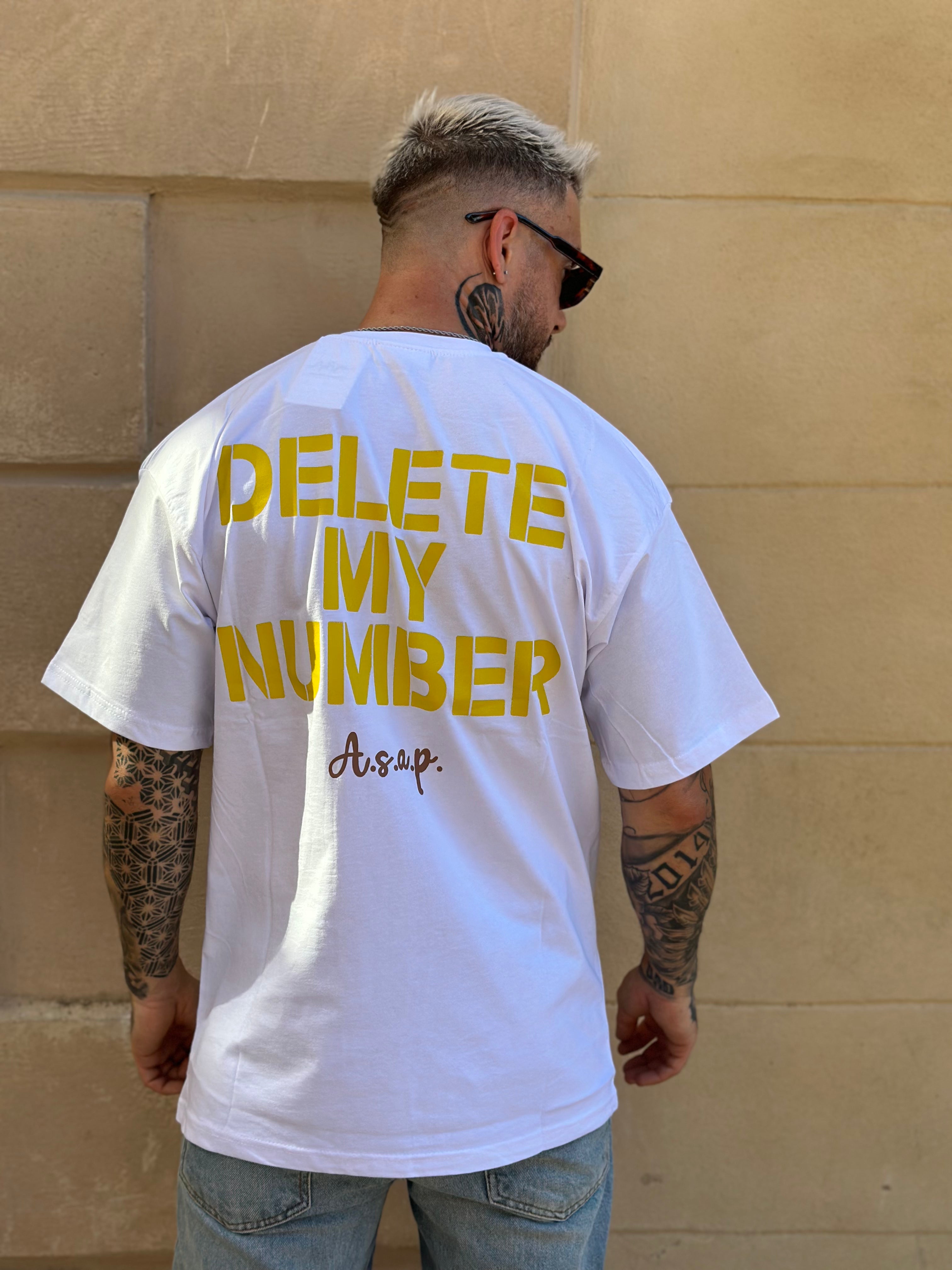 Aarhon - Beige t shirt Fuck the brands