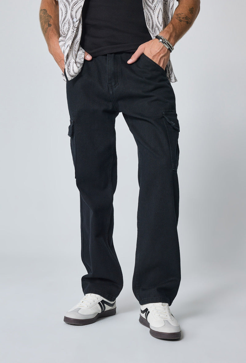 Frilivin - Loose sky blue jeans