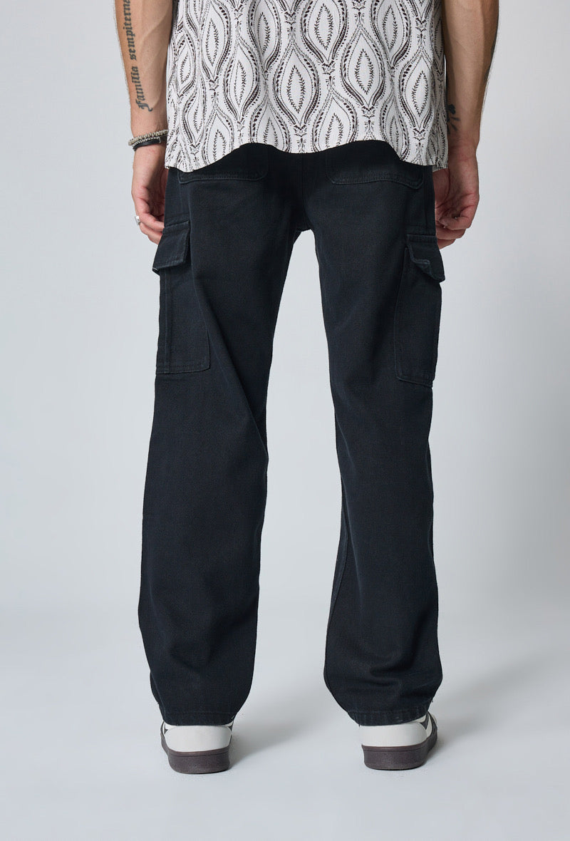 Frilivin - Loose sky blue jeans