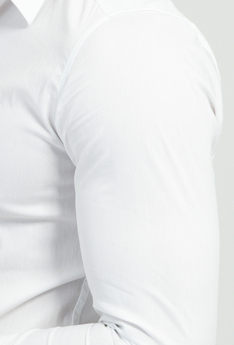 Chemise manche longue cosy blanche