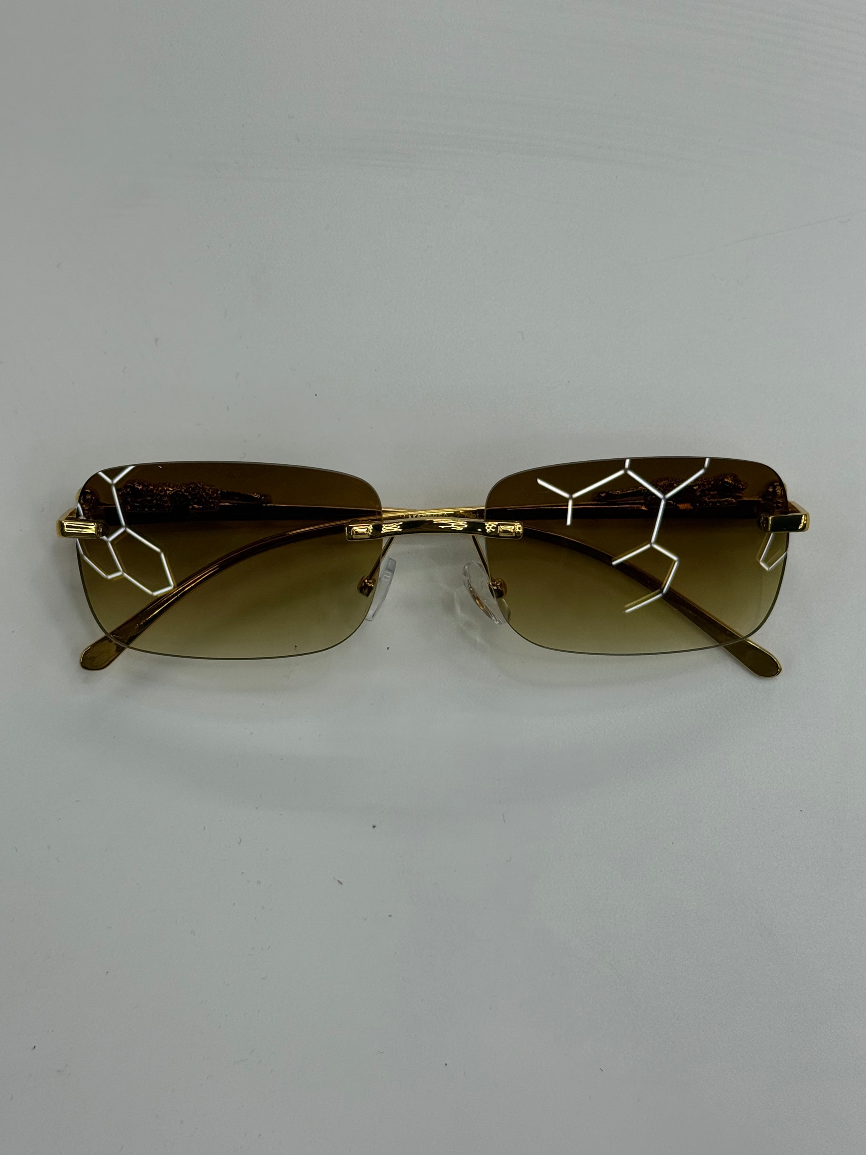 Lunette - Ninho jaguar - jaune foncée