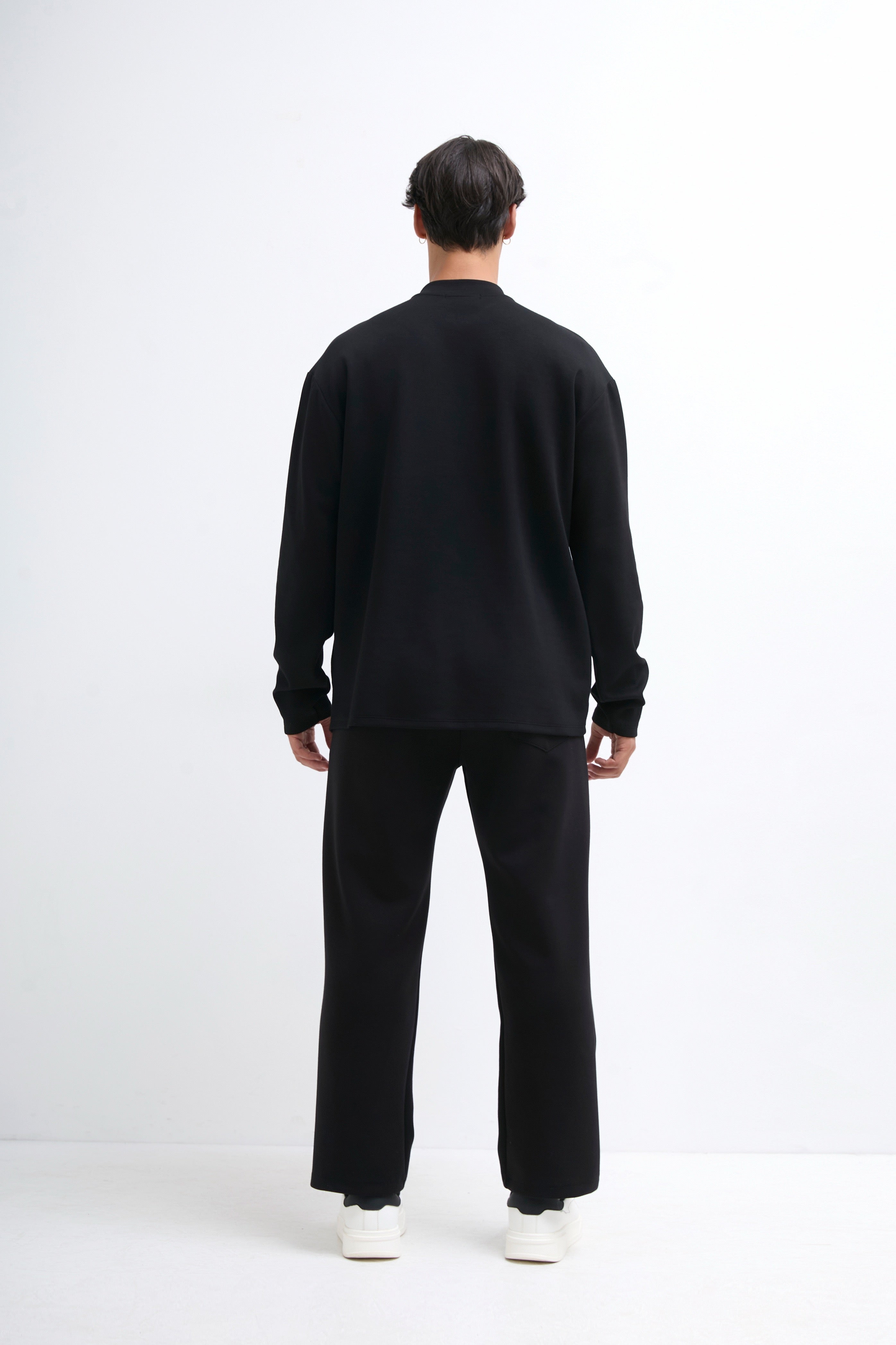 Pantalon fluide noir Tulum