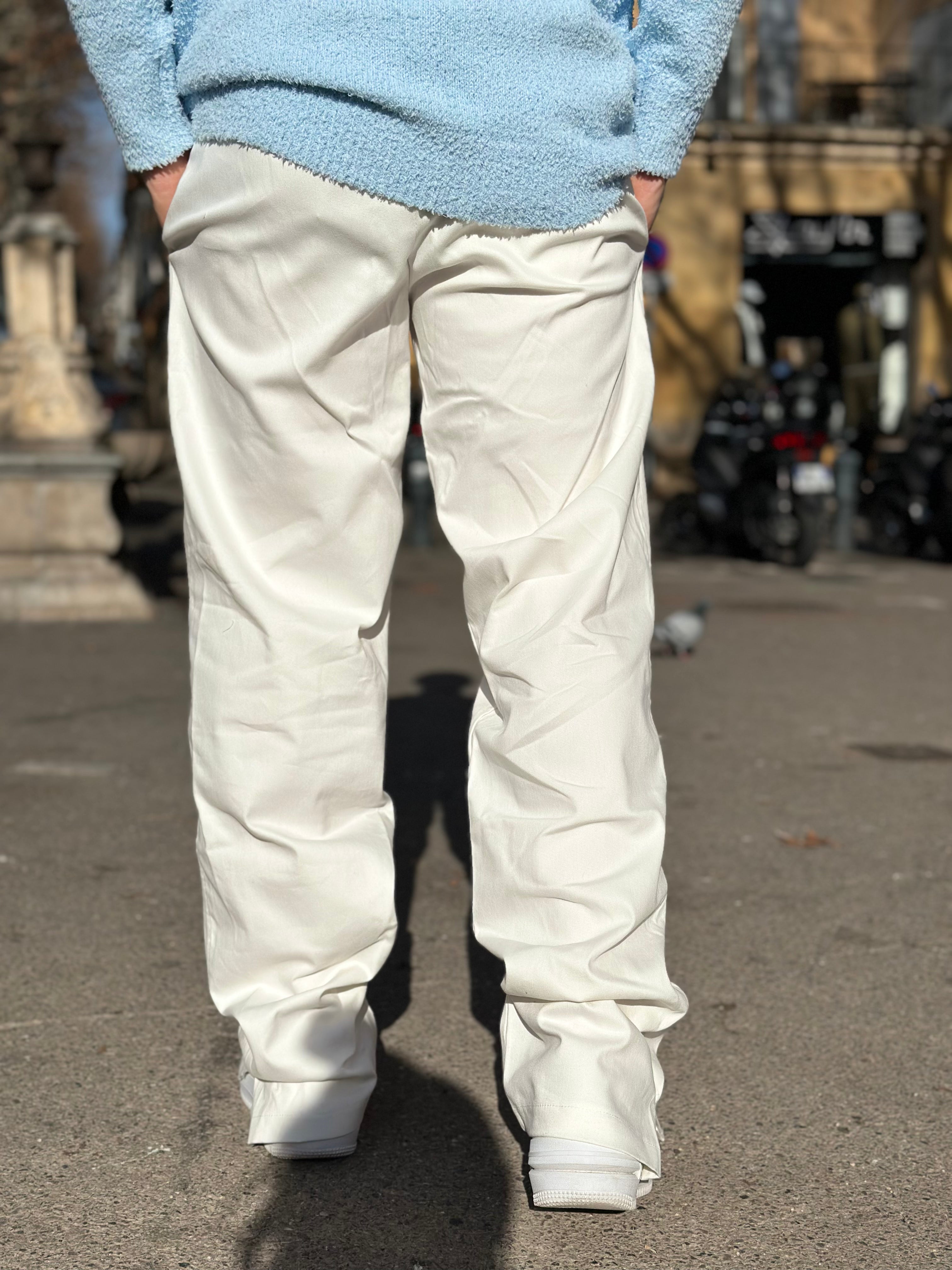 Pantalon CHESTER blanc