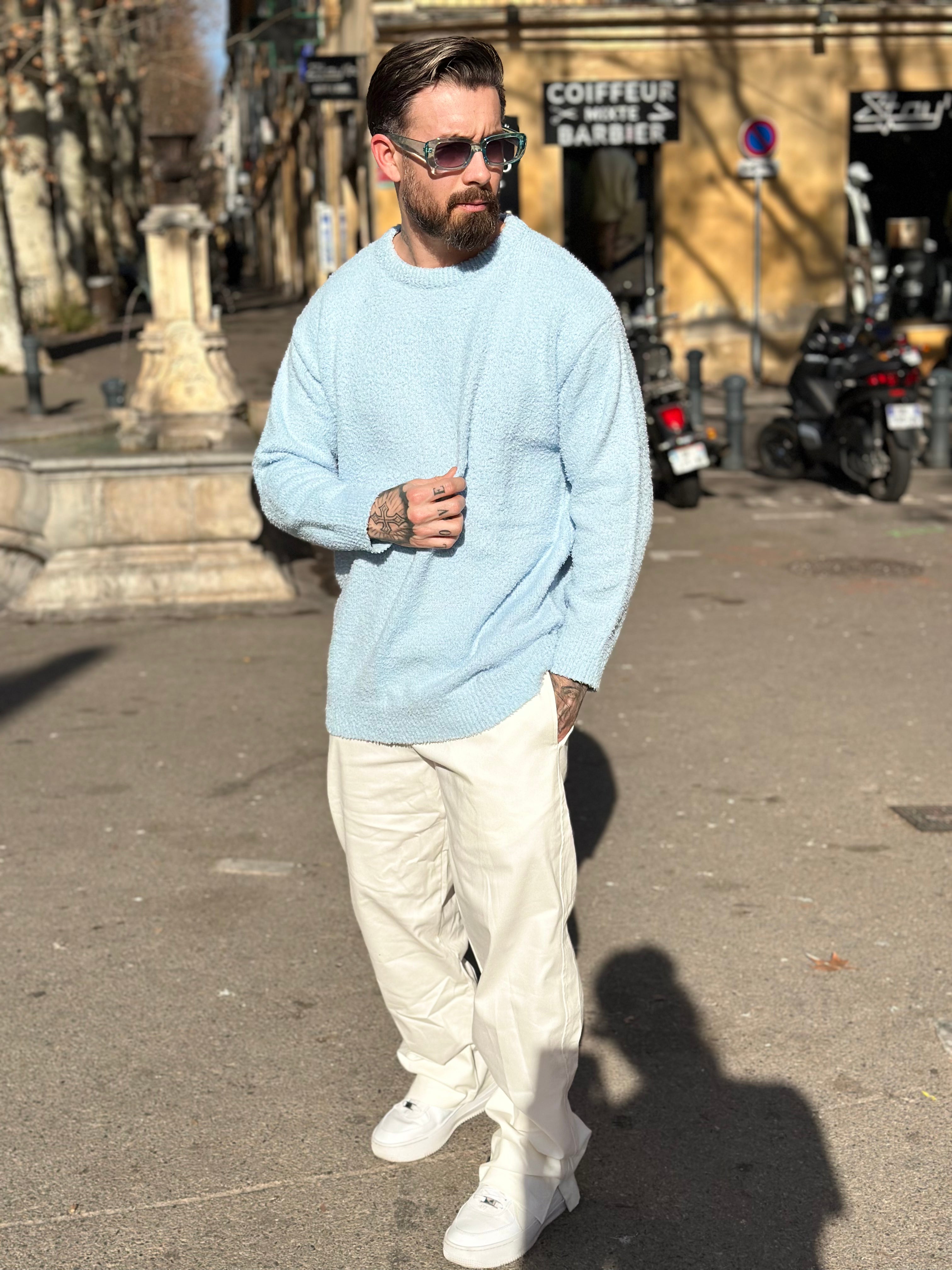 Pantalon CHESTER blanc