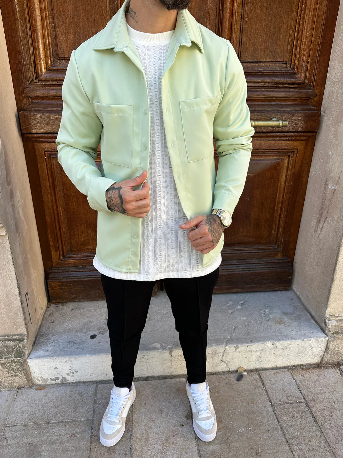 Uniplay - Chemise Lounge mint - Stayin